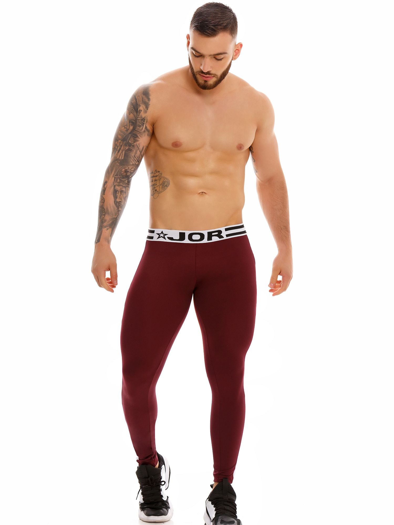 JOR 1453 RIDERS Laufhose Tights Sport Leggings - noodosz JOR 1453 RIDERS Laufhose Tights Sport Leggings Jor Kleidung & Accessoires:Herrenmode:Fitnessmode:Sporttops nudosz.myshopify.com
