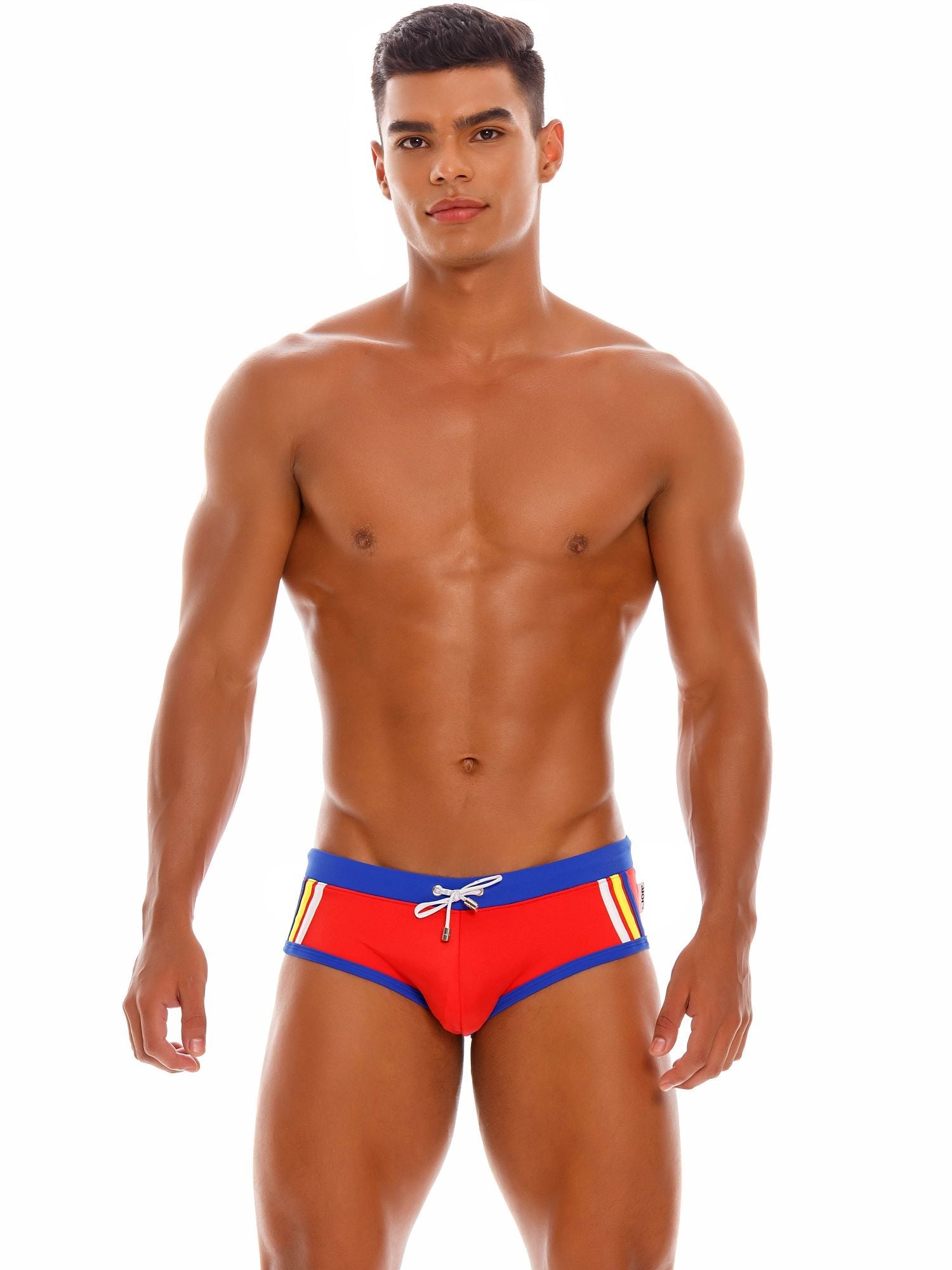 JOR 1546 OLIMPIC PRIDE Herren Badehose mit Streifen - noodosz - Jor - Kleidung & Accessoires:Herren:Herrenmode:Bademode