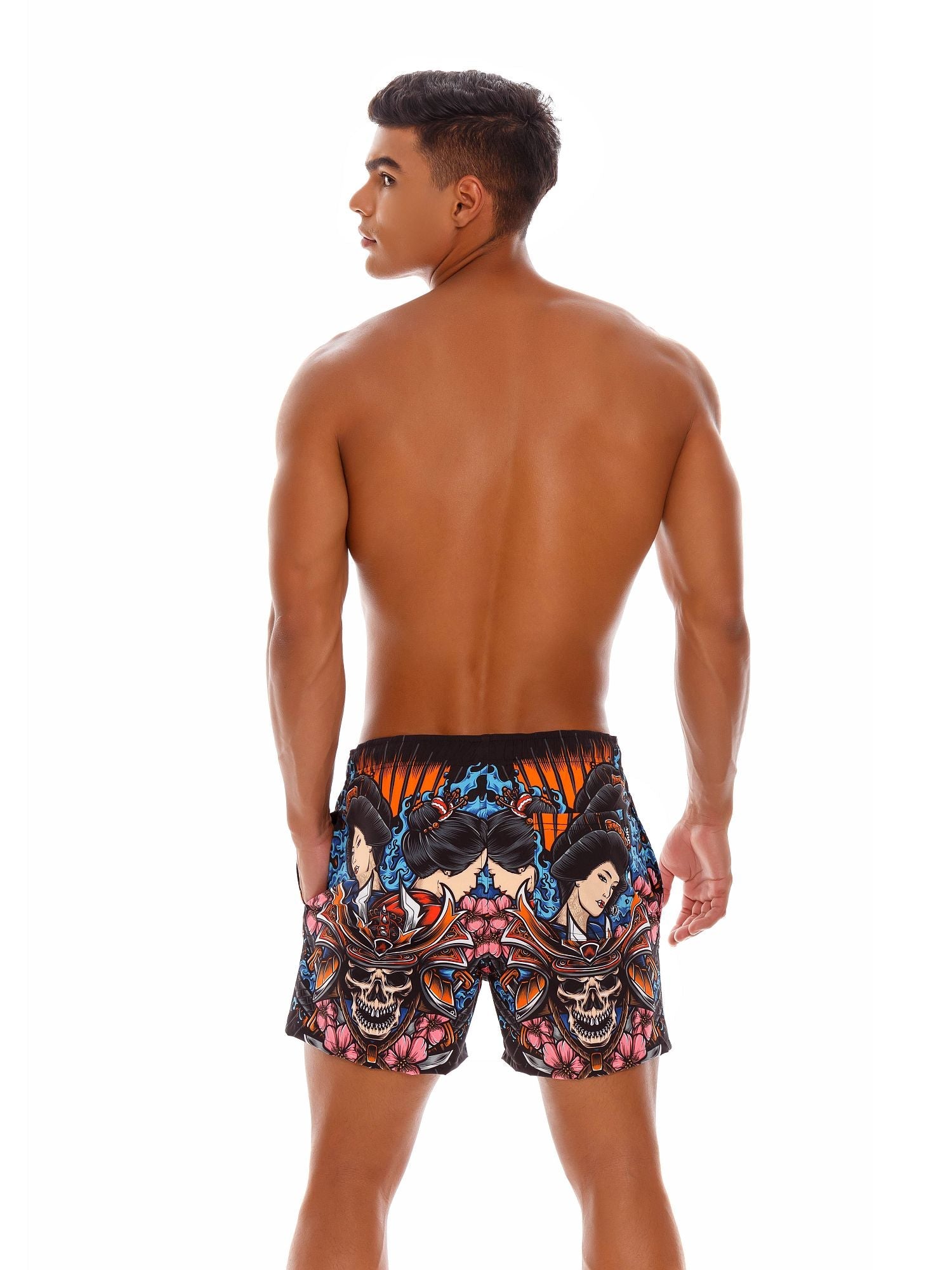 JOR 1566 GEISHA Badeshorts, Boardshorts bedruckt - noodosz - Jor - Kleidung & Accessoires:Herrenmode:Bademode