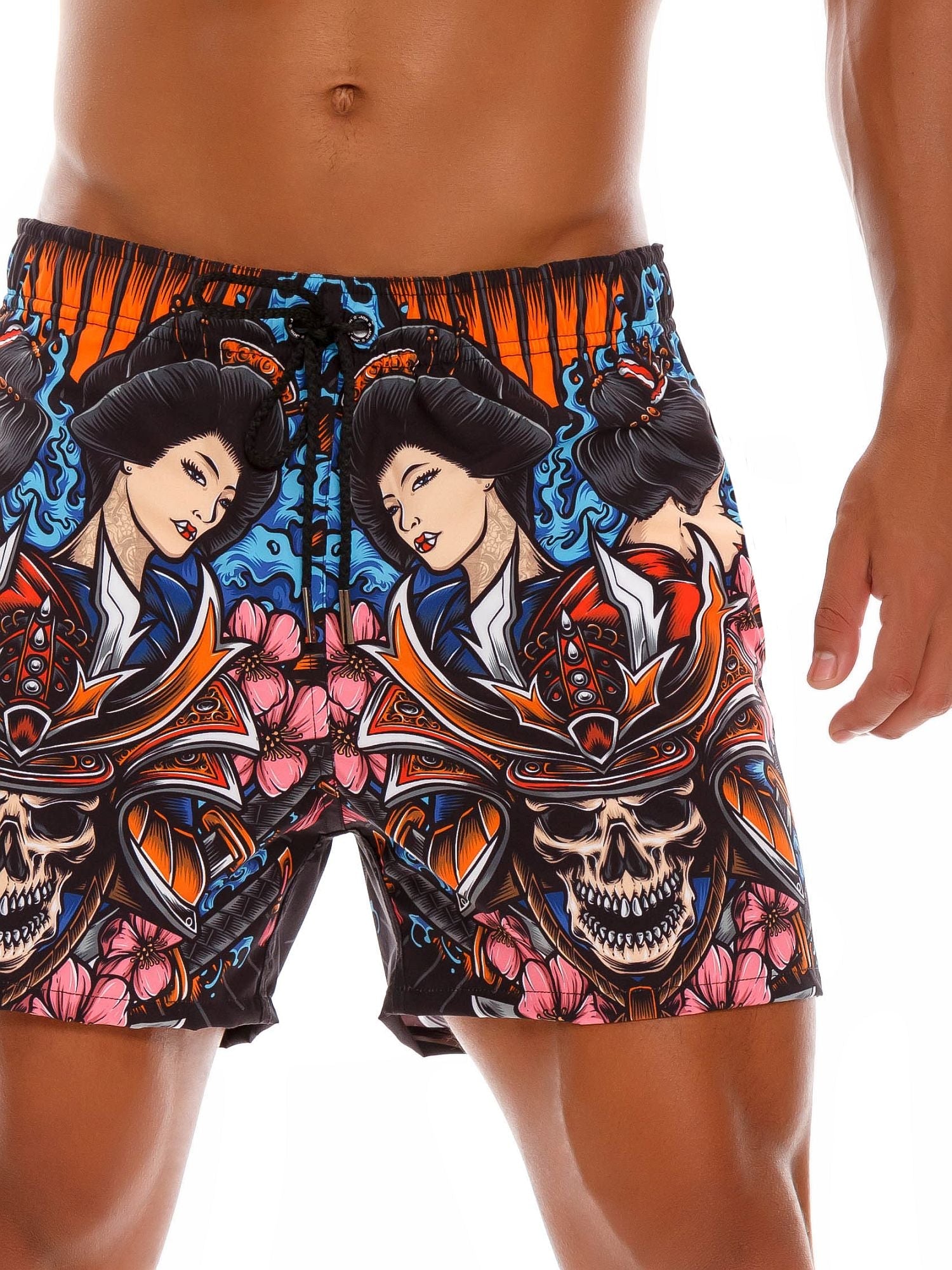 JOR 1566 GEISHA Badeshorts, Boardshorts bedruckt - noodosz - Jor - Kleidung & Accessoires:Herrenmode:Bademode