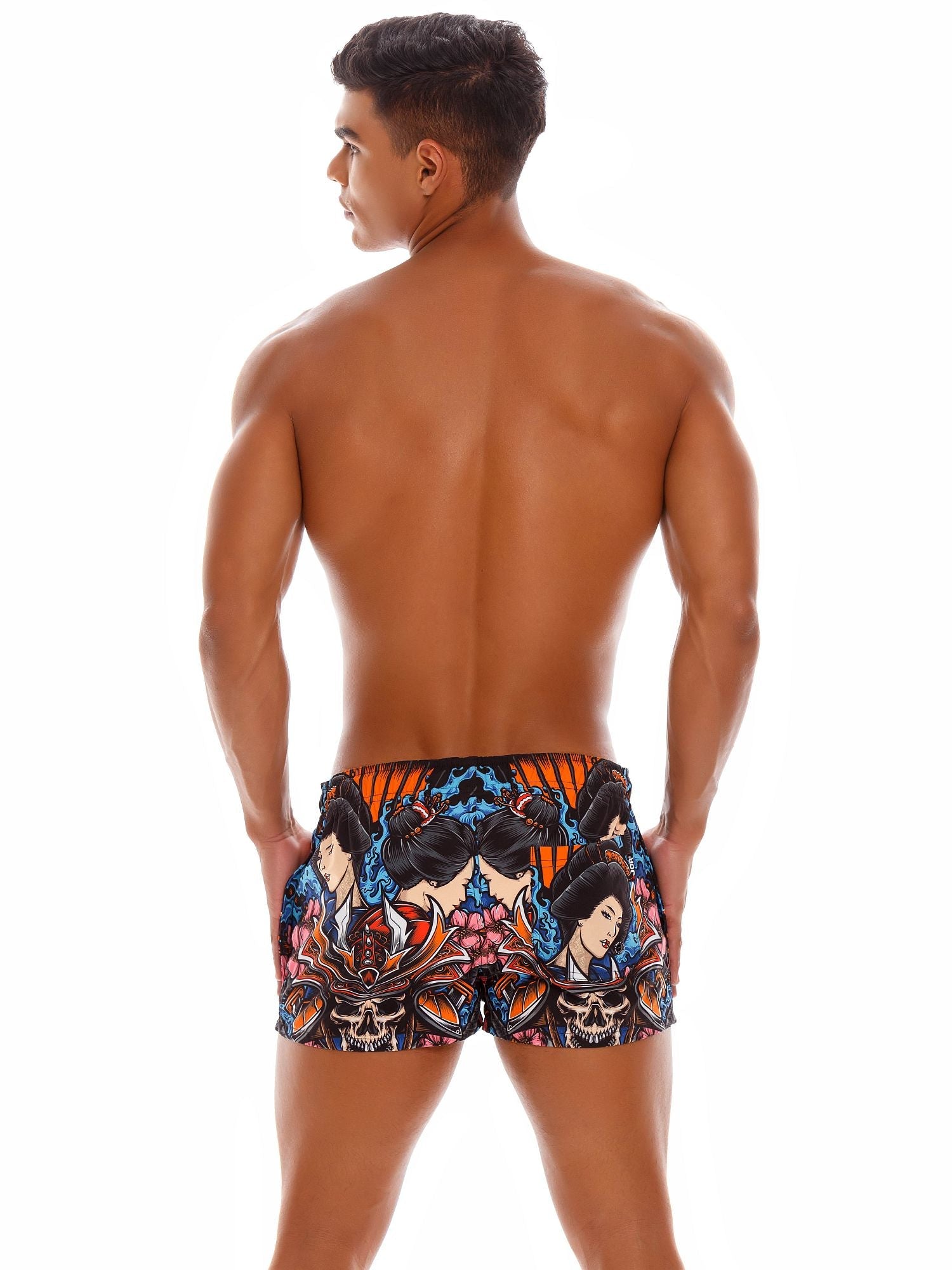 JOR 1567 GEISHA Herren Badeshorts, Surfershorts bedruckt - noodosz - Jor - Kleidung & Accessoires:Herren:Herrenmode:Bademode