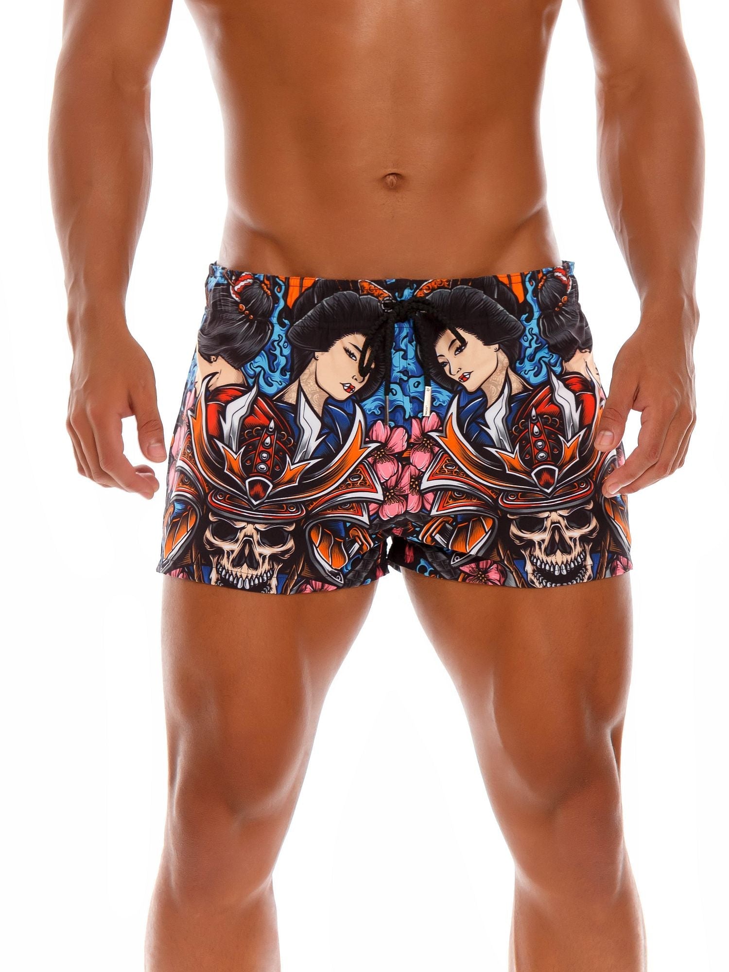 JOR 1567 GEISHA Herren Badeshorts, Surfershorts bedruckt - noodosz - Jor - Kleidung & Accessoires:Herren:Herrenmode:Bademode