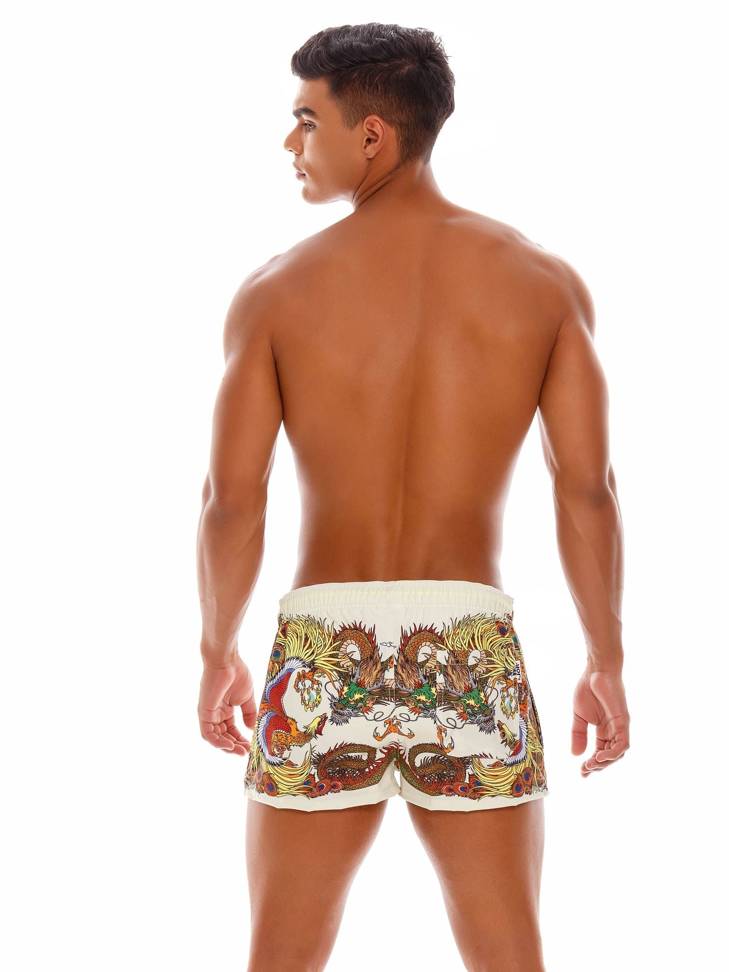 JOR 1569 FENIX Herren Badeshorts, Surfershorts bedruckt - noodosz - Jor - Kleidung & Accessoires:Herren:Herrenmode:Bademode