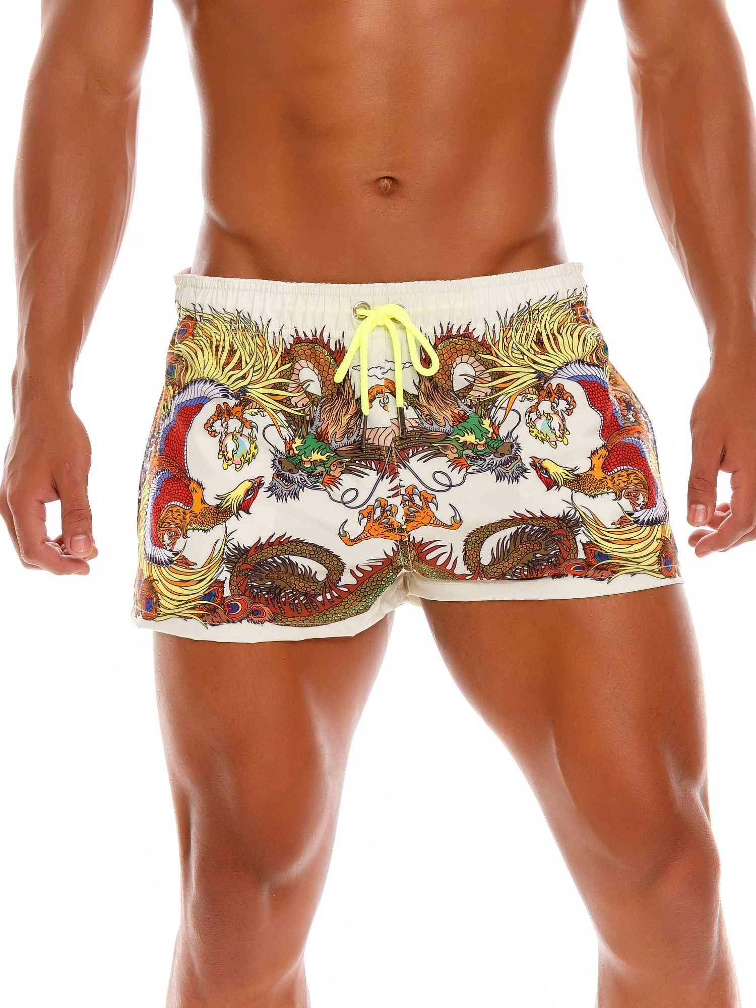 JOR 1569 FENIX Herren Badeshorts, Surfershorts bedruckt - noodosz - Jor - Kleidung & Accessoires:Herren:Herrenmode:Bademode