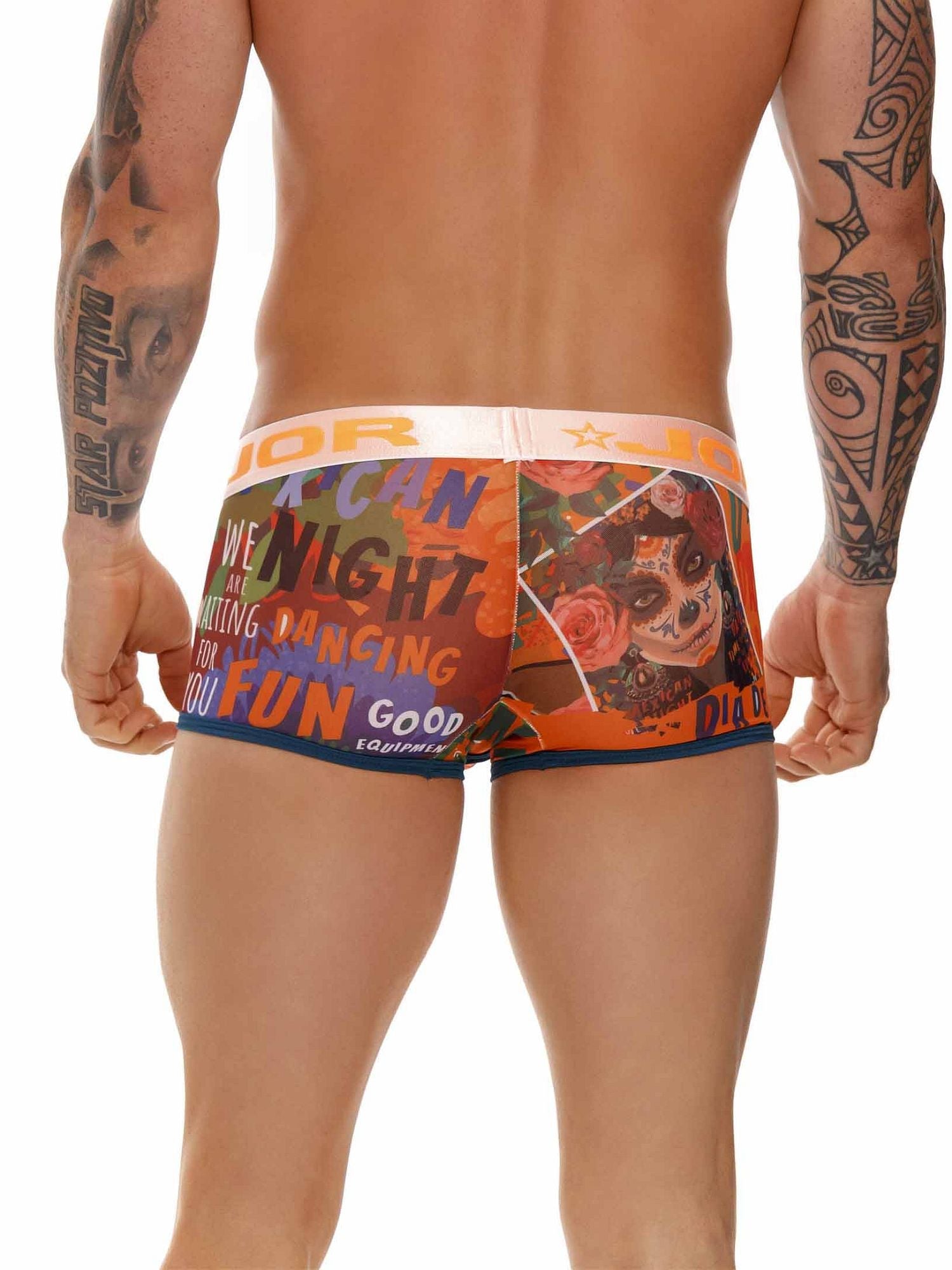 JOR 1643 DF Boxer Boxershorts, bedruckt mit Motiv - noodosz - Jor - Kleidung & Accessoires:Herren:Herrenmode:Unterwäsche