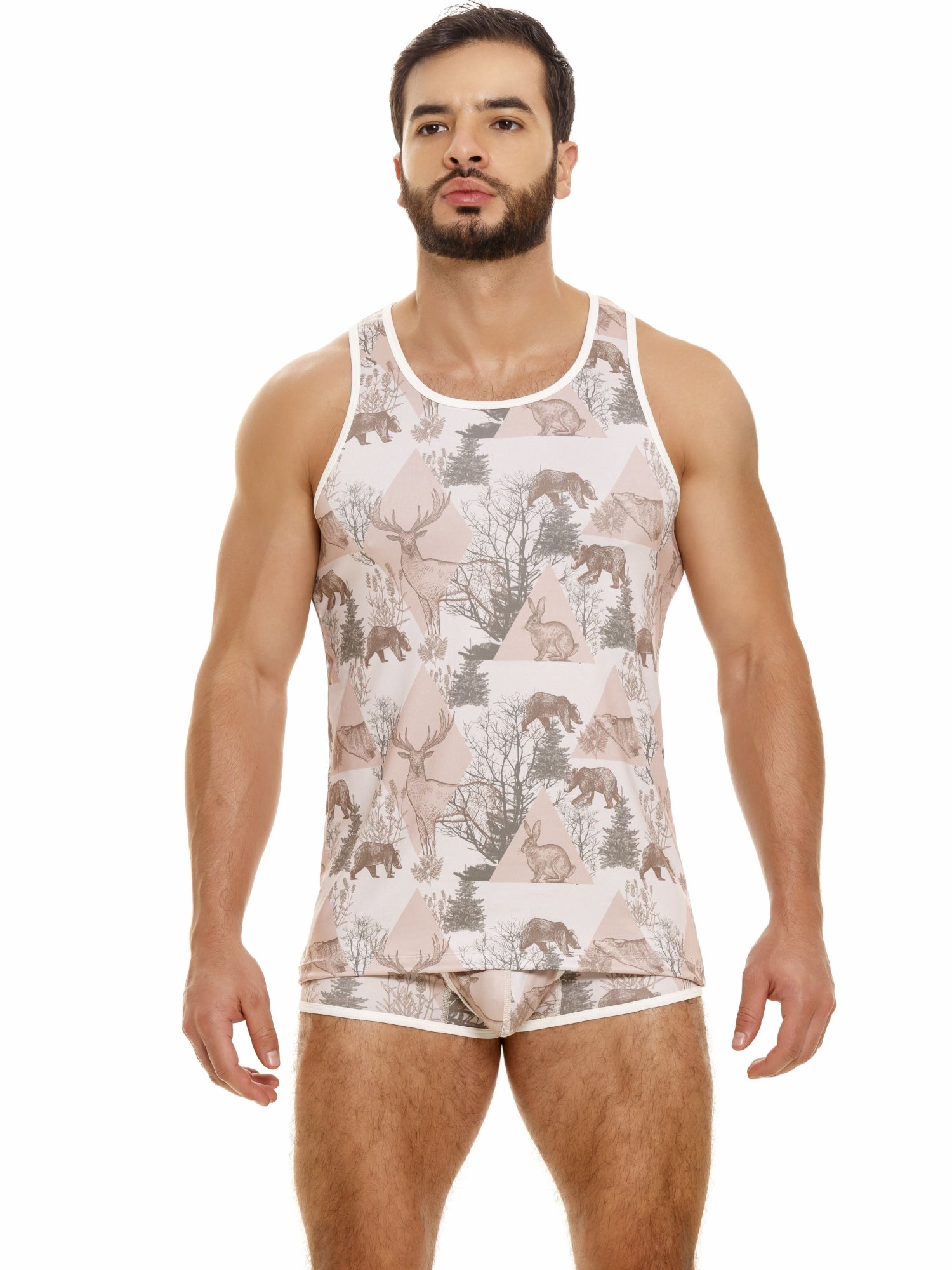 JOR 1761 WOODLAND bedrucktes Tank Top - noodosz