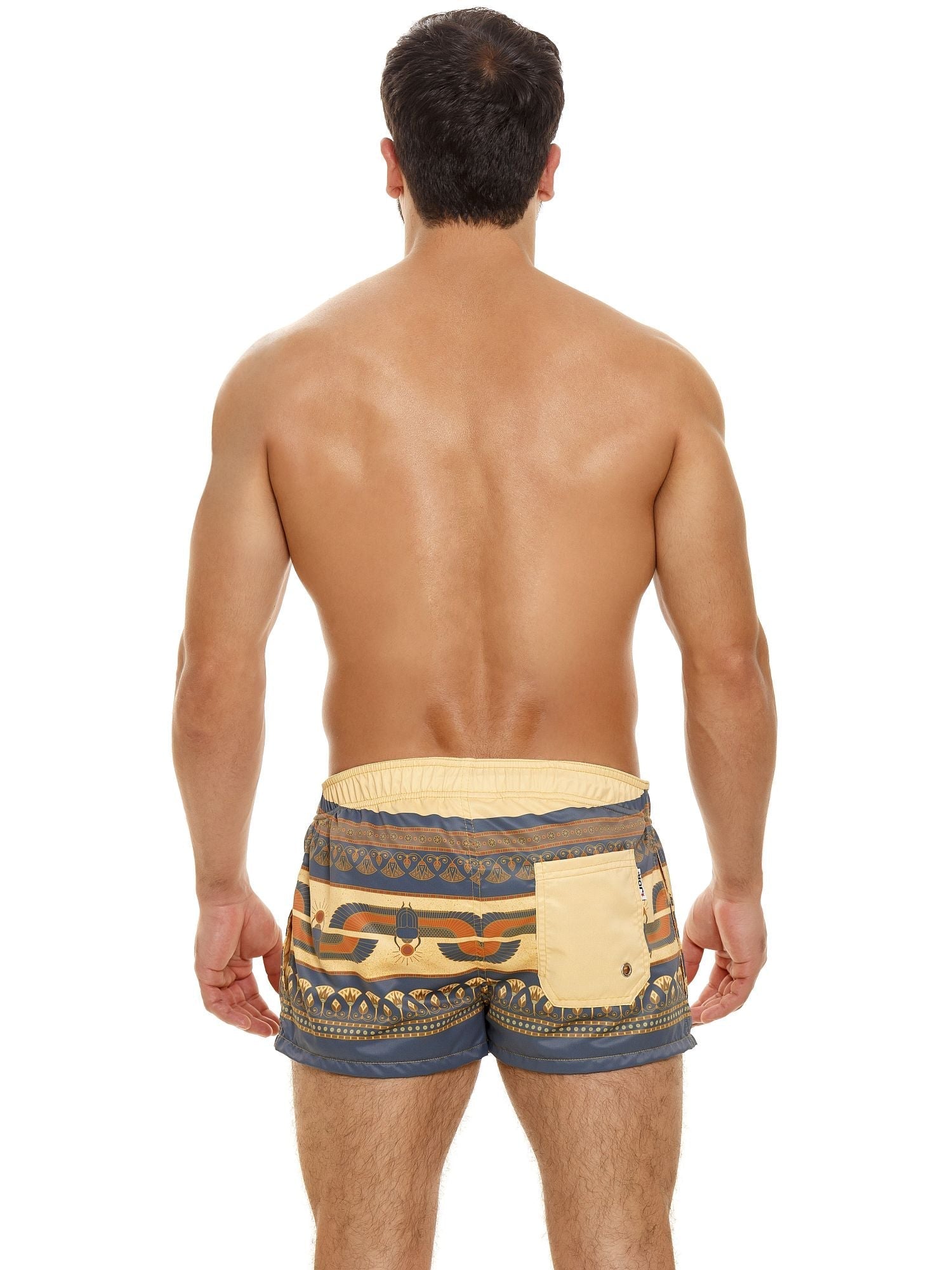JOR 1803 NILO Herren bunte Badeshorts Surfershorts bedruckt Motiv - Jor - Shop Deutschland Noodosz
