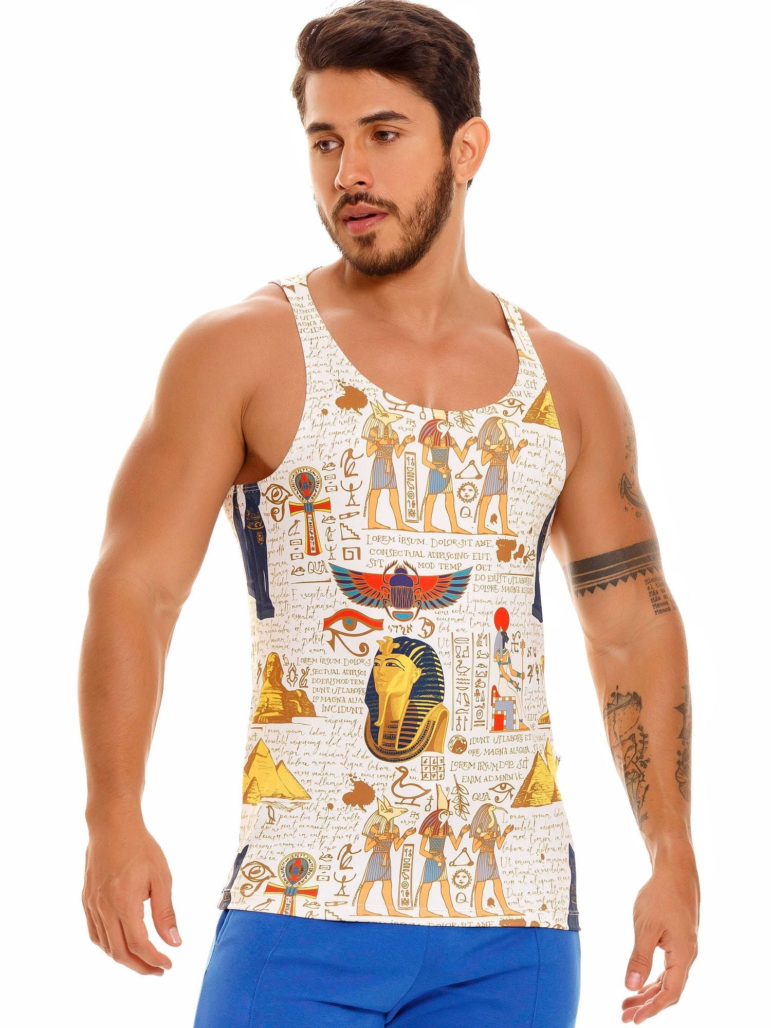 JOR 1874 OSIRIS TANK - Top bedruckt - noodosz