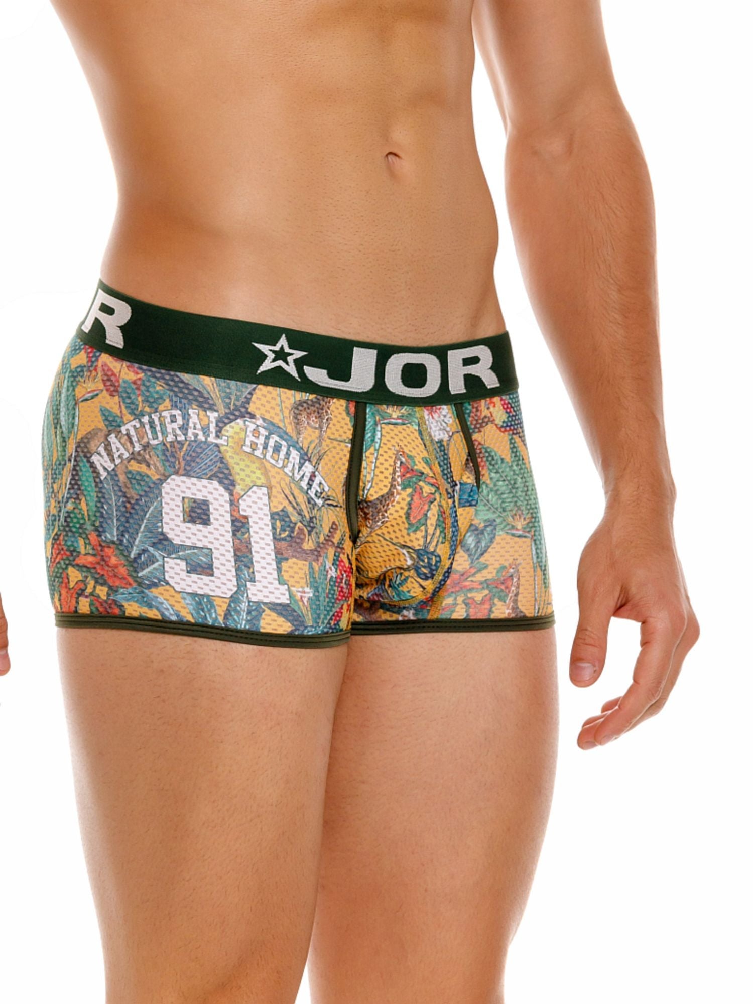 JOR 1981 TROPICAL Boxer Boxershorts, bedruckt mit Motiv - noodosz - Jor - Kleidung & Accessoires:Herren:Herrenmode:Unterwäsche