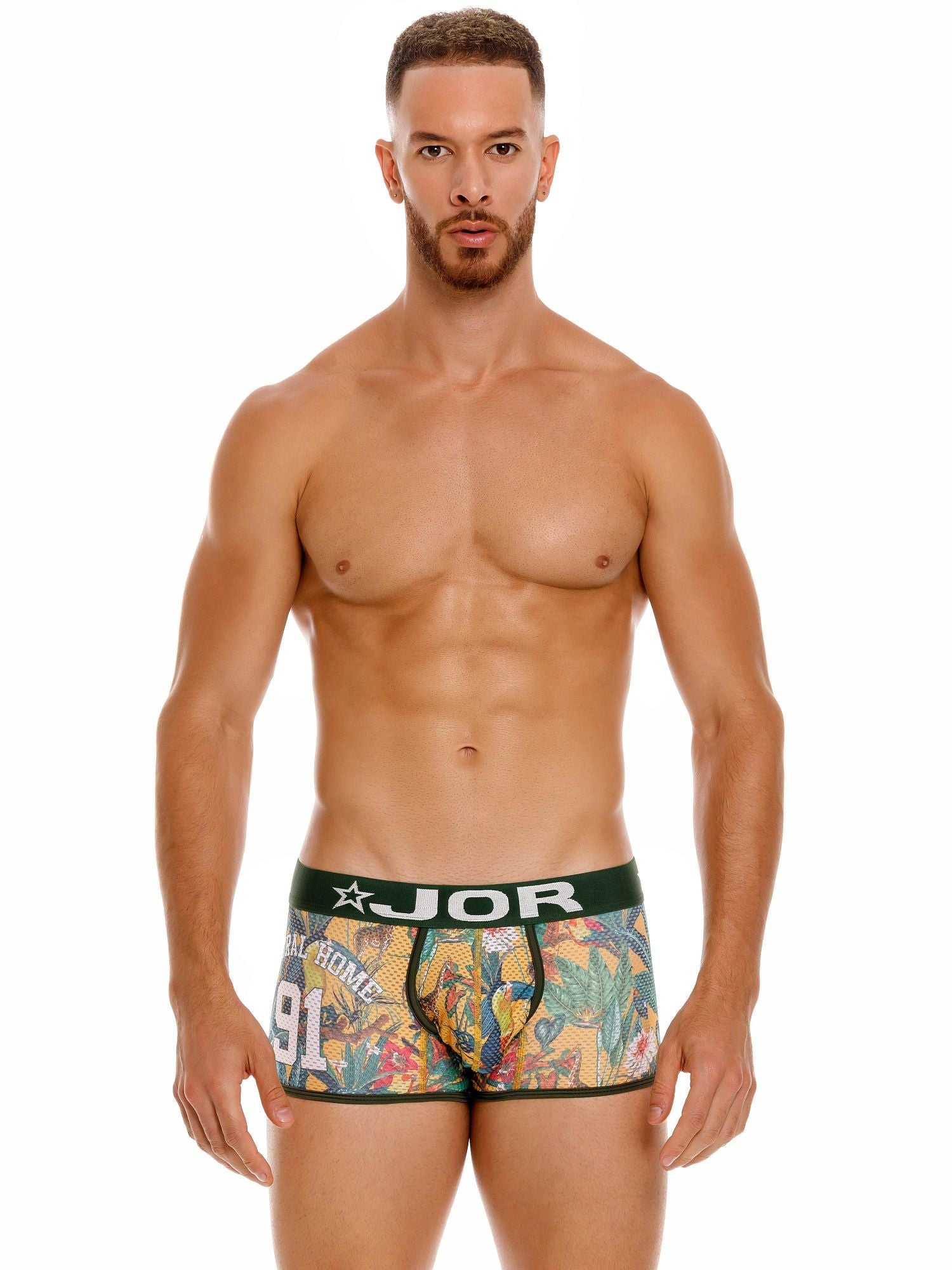 JOR 1981 TROPICAL Boxer Boxershorts, bedruckt mit Motiv - noodosz - Jor - Kleidung & Accessoires:Herren:Herrenmode:Unterwäsche