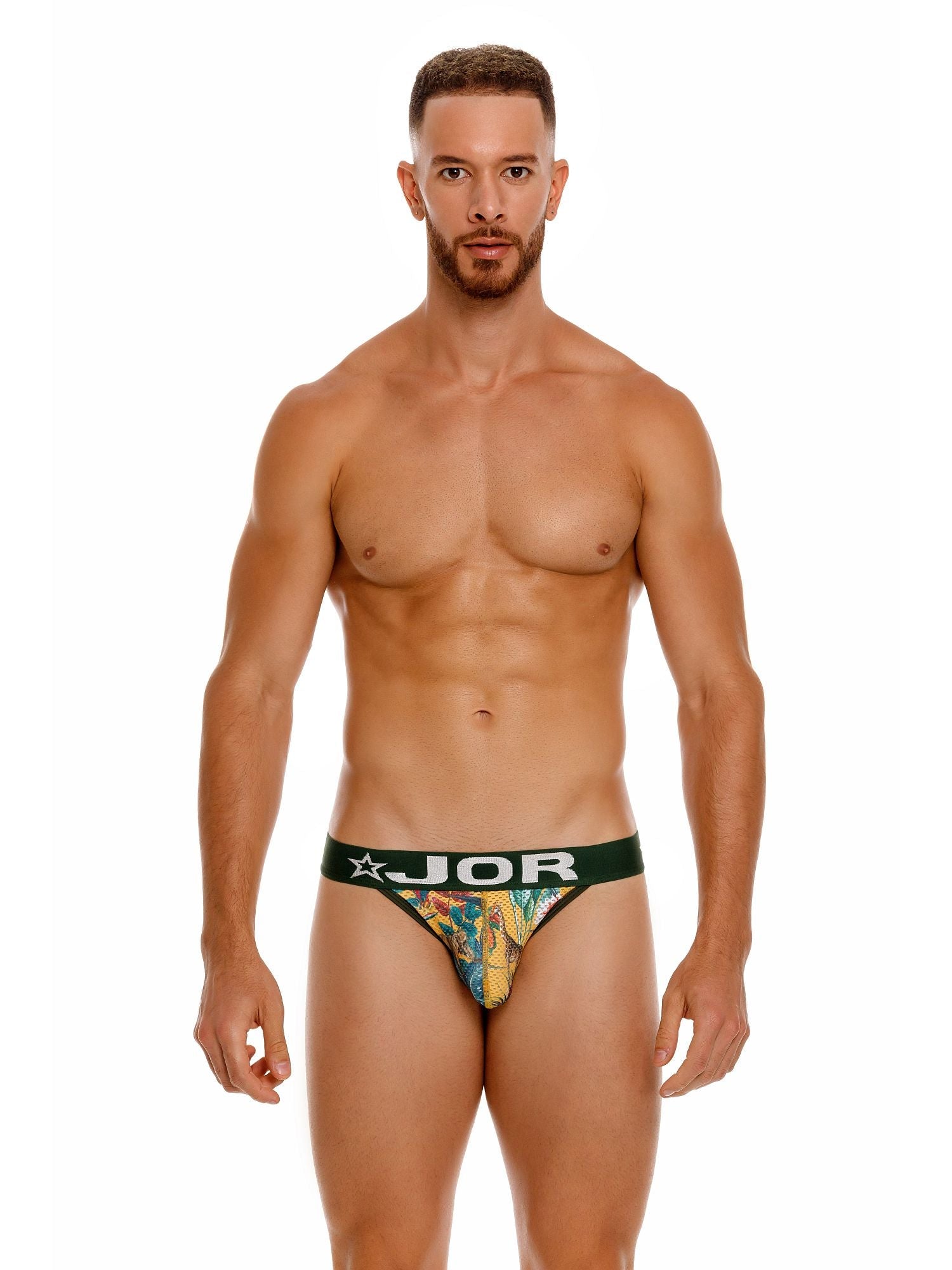 JOR 1983 TROPICAL JOCK - Herren Jockstrap bedruckt mit Motiv - noodosz - Jor - Kleidung & Accessoires:Herren:Herrenmode:Unterwäsche