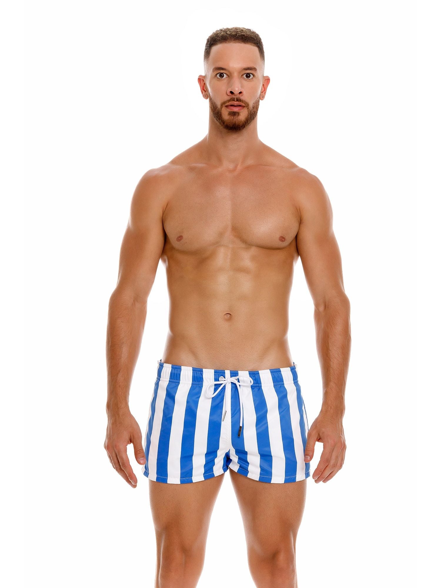 JOR 2013 SMILE Badeshorts Surfershorts bedruckt Streifen - noodosz - Jor - Kleidung & Accessoires:Herren:Herrenmode:Bademode