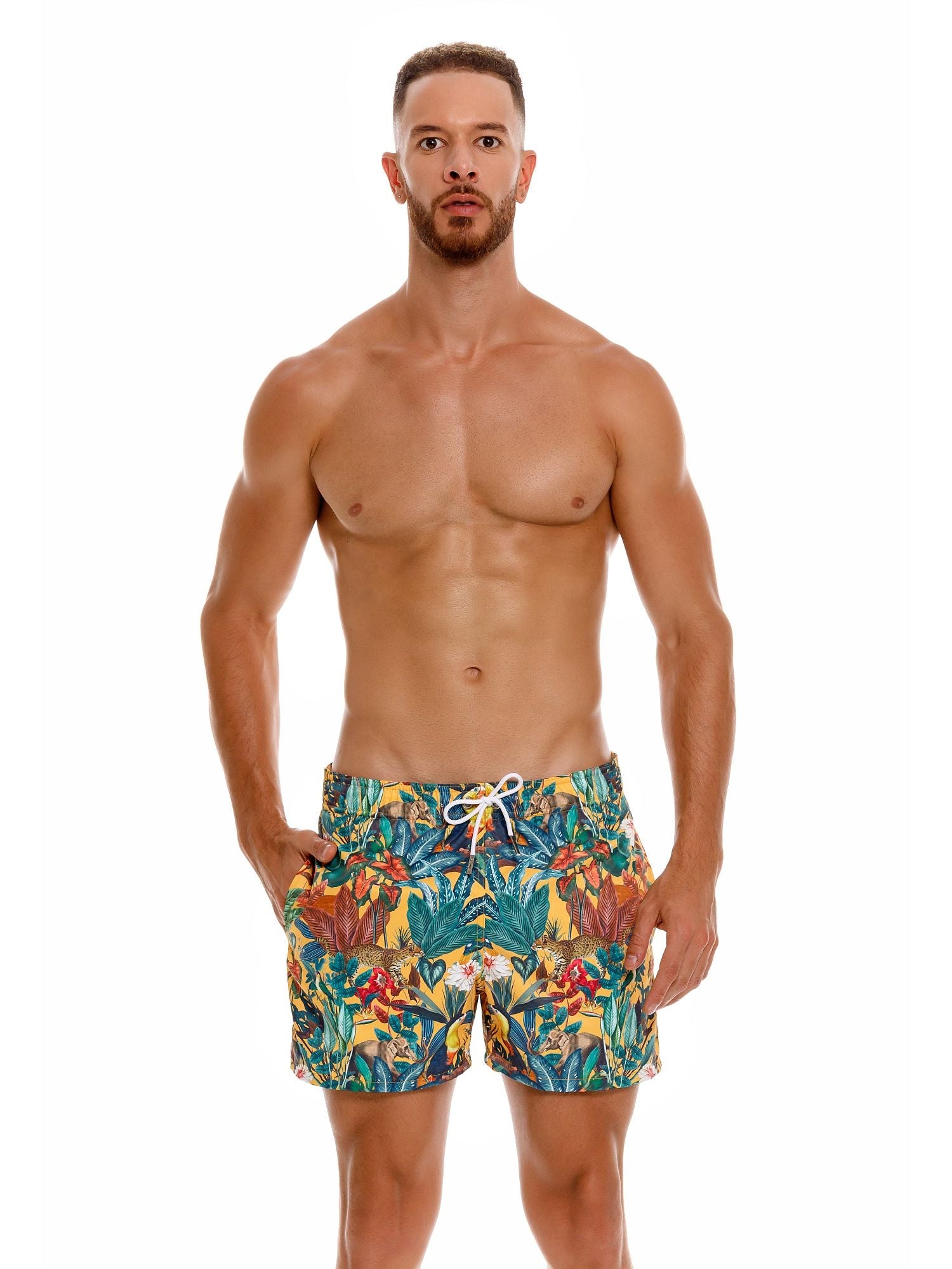 JOR 2018 TROPICAL Badeshorts Boardshorts bedruckt mit Motiv - Jor - Shop Deutschland Noodosz