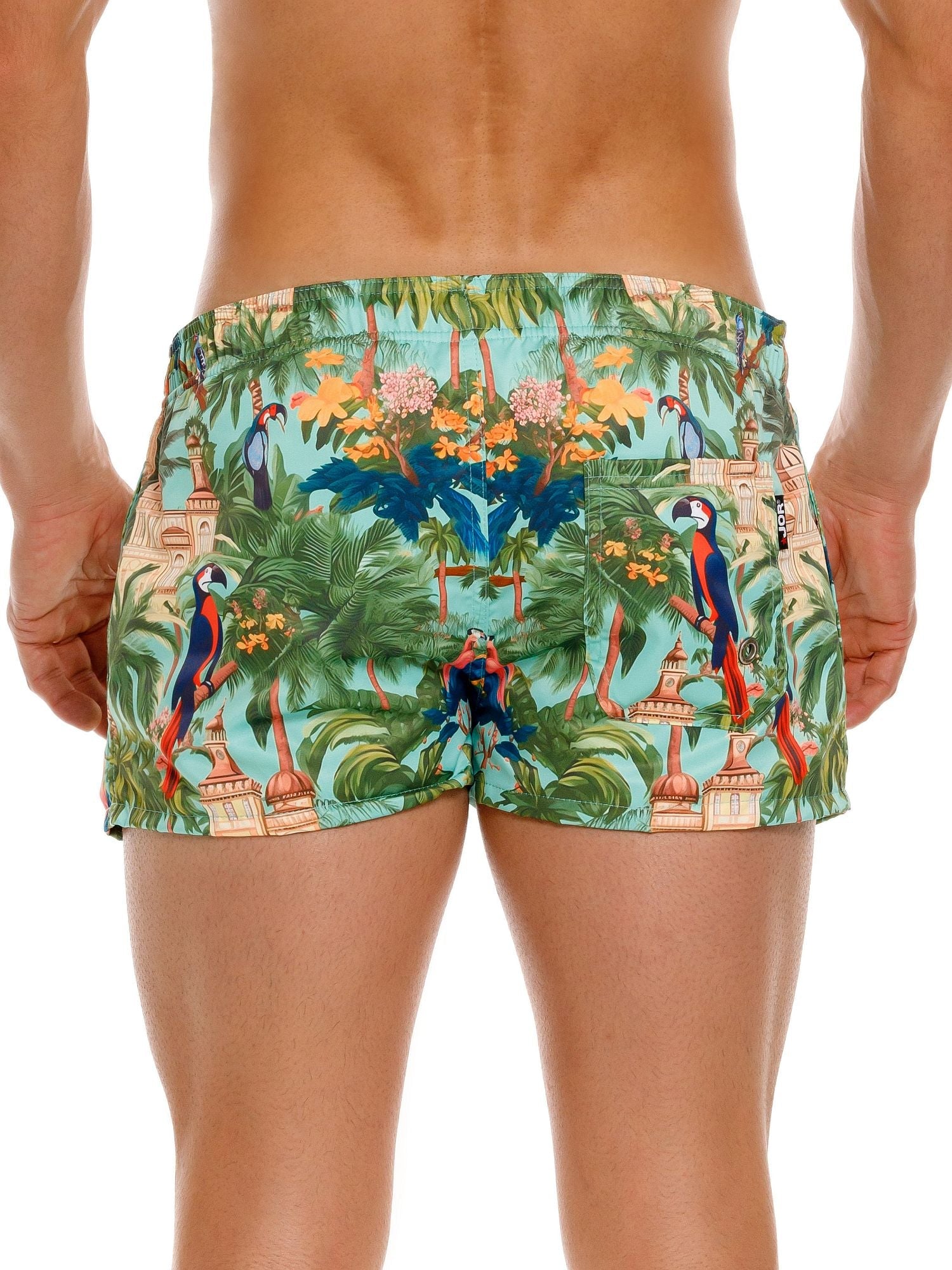 JOR 2019 CASABLANCA MINI Badeshorts Surfershorts bedruckt Motiv - noodosz - Jor - Kleidung & Accessoires:Herren:Herrenmode:Bademode