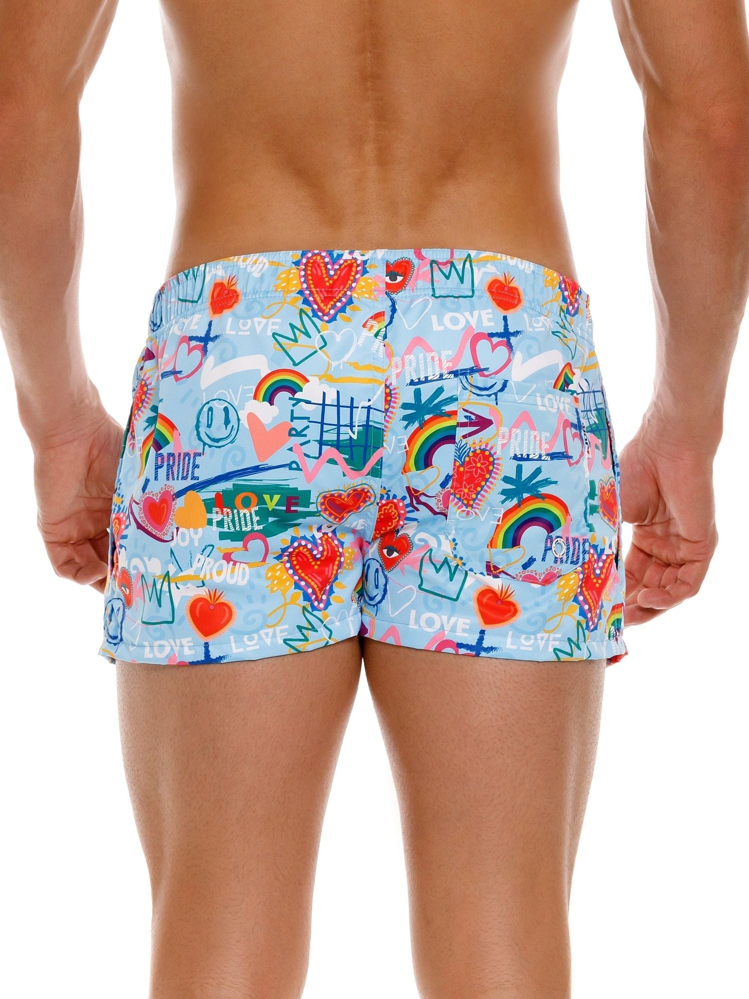 JOR 2023 FEST MINI Badeshorts Surfershorts bedruckt Motiv - Jor - Shop Deutschland Noodosz