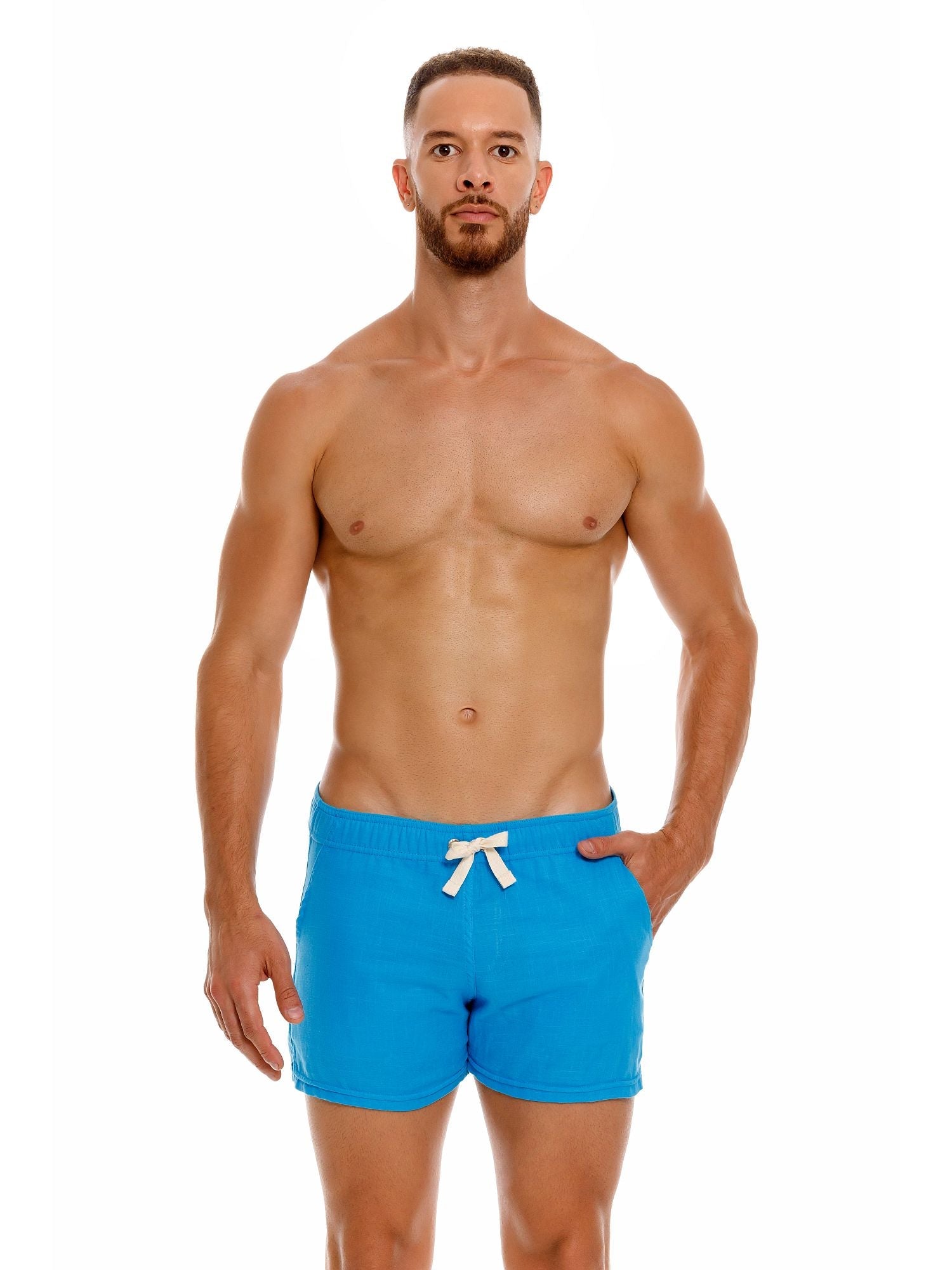 JOR 2025 QUATAR Shorts kurze Leinenhose - noodosz - Jor - Kleidung & Accessoires:Herren:Herrenmode:Shorts & Bermudas