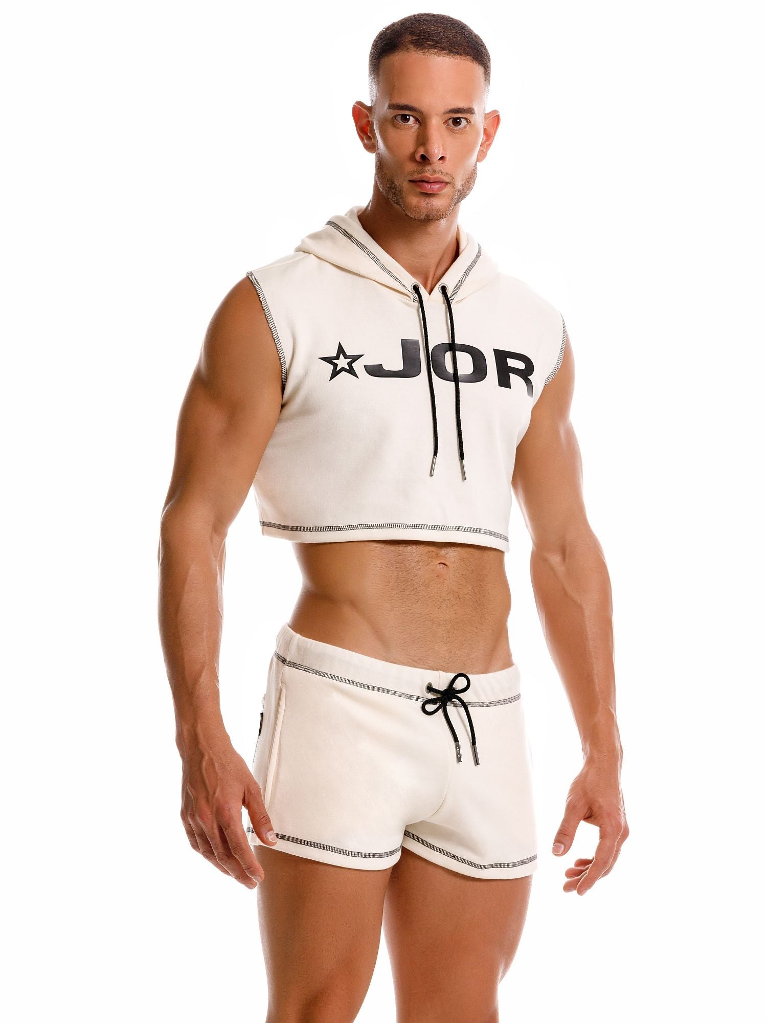 JOR 2223 MEMPHIS Crop Hoodie, Sweatshirt Kapuzenpulli - Jor - Shop Deutschland Noodosz