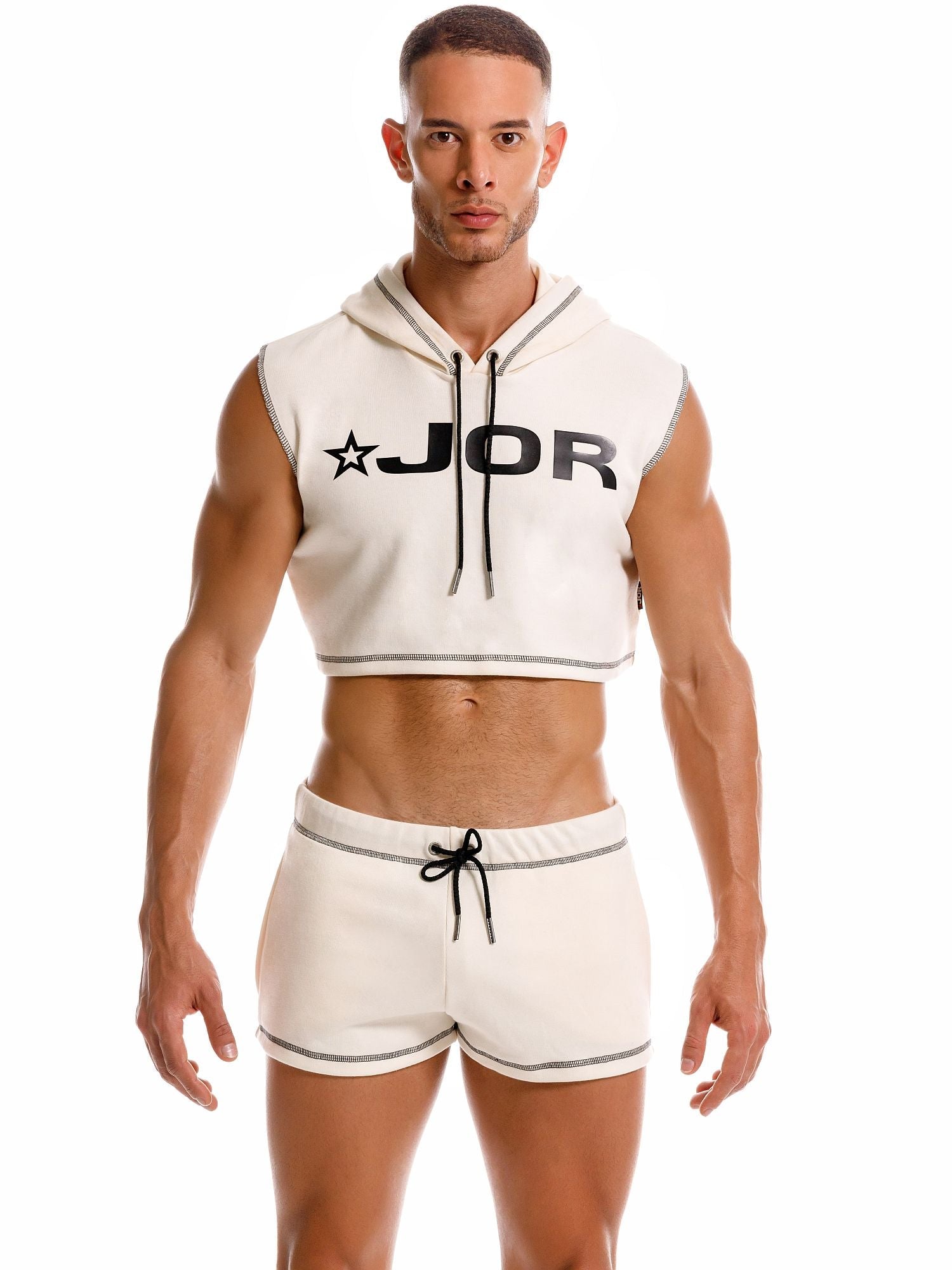 JOR 2223 MEMPHIS Crop Hoodie, Sweatshirt Kapuzenpulli - Jor - Shop Deutschland Noodosz