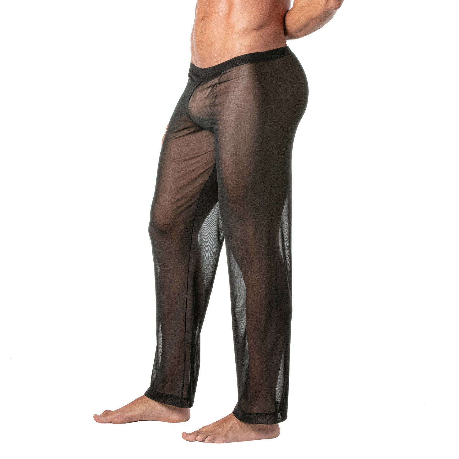 Kimono - Hose aus transparentem Mesh für Männer - TOF Paris - Shop Deutschland Noodosz