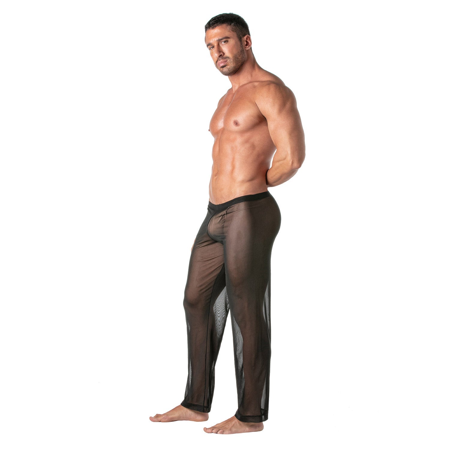 Kimono - Hose aus transparentem Mesh für Männer - TOF Paris - Shop Deutschland Noodosz