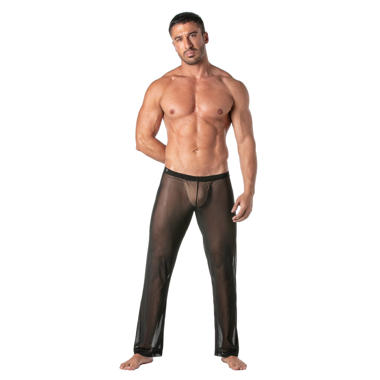 Kimono - Hose aus transparentem Mesh für Männer - TOF Paris - Shop Deutschland Noodosz
