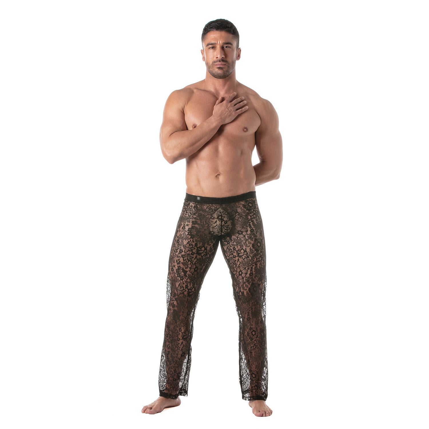 Kimono - Hose aus verführerischer Spitze - TOF Paris - Shop Deutschland Noodosz