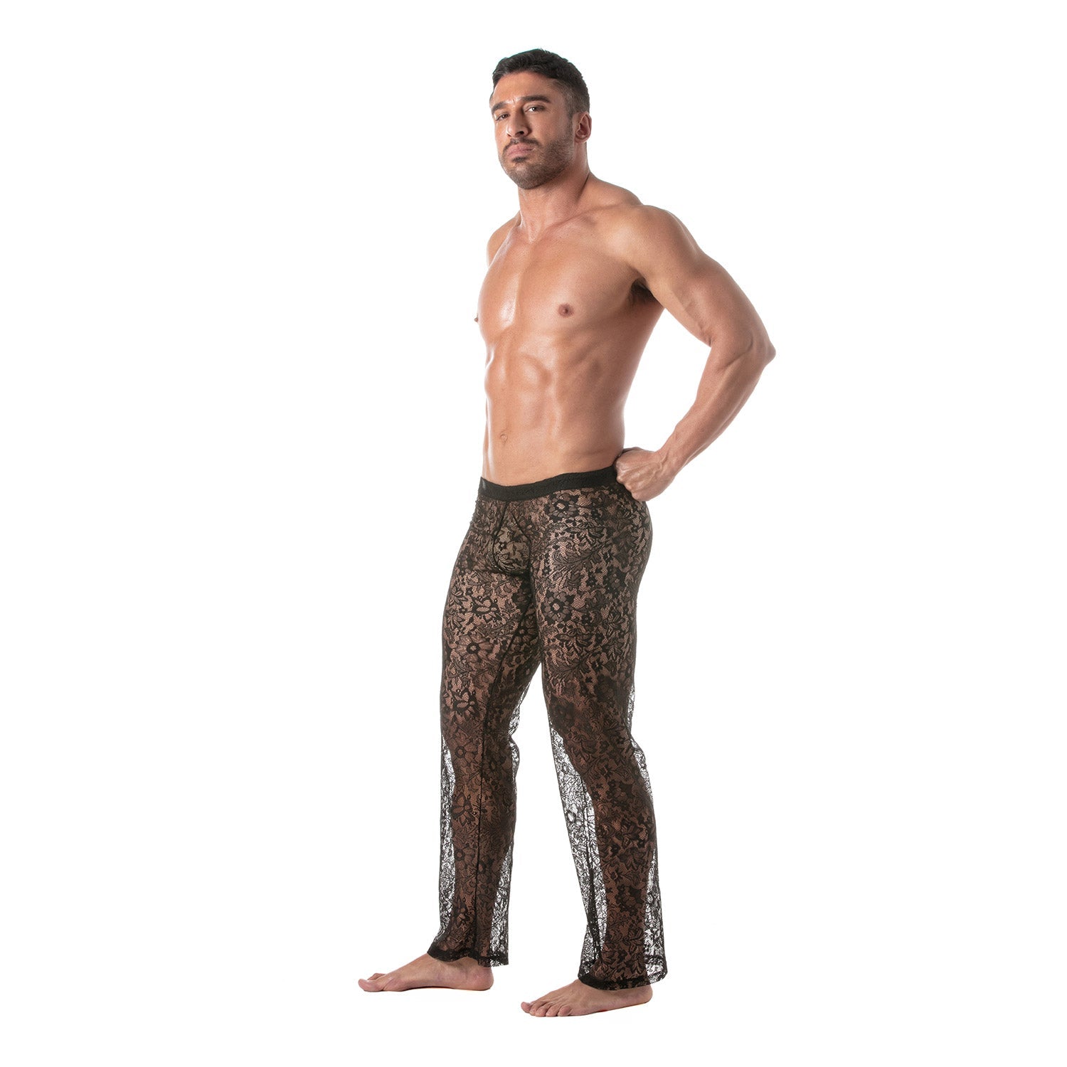 Kimono - Hose aus verführerischer Spitze - TOF Paris - Shop Deutschland Noodosz
