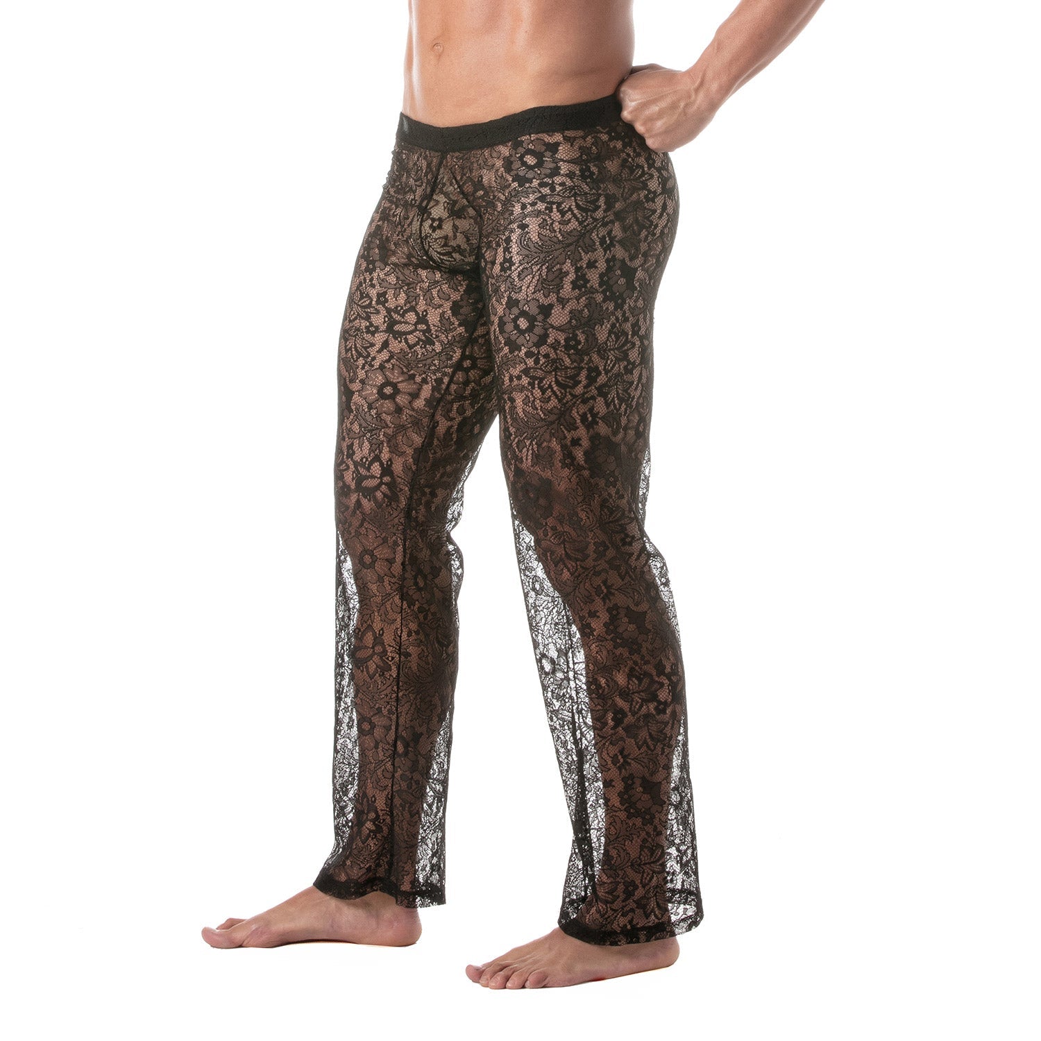 Kimono - Hose aus verführerischer Spitze - TOF Paris - Shop Deutschland Noodosz