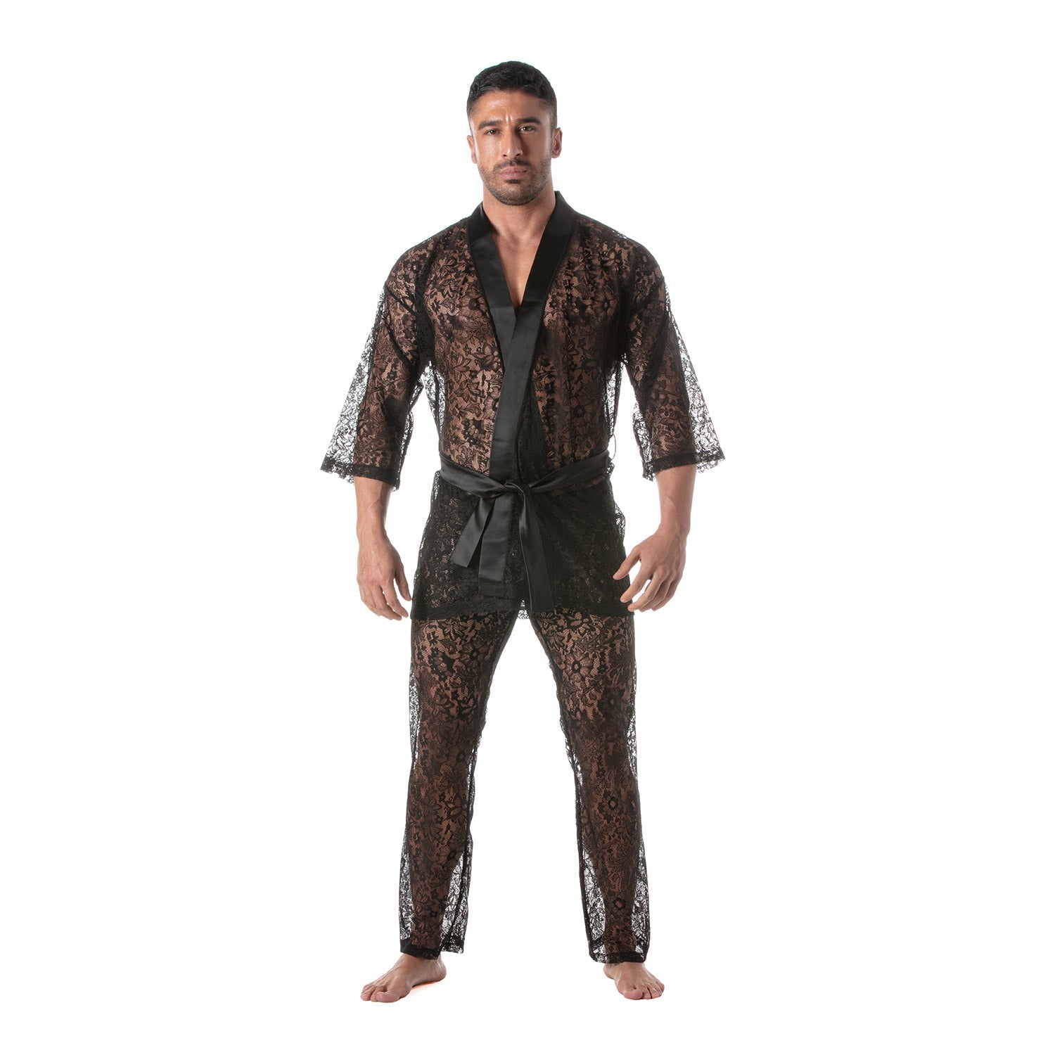 Kimono - Weste aus Spitze - TOF Paris - Shop Deutschland Noodosz