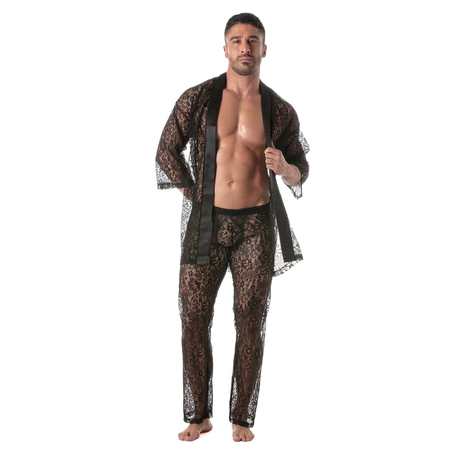 Kimono - Weste aus Spitze - TOF Paris - Shop Deutschland Noodosz