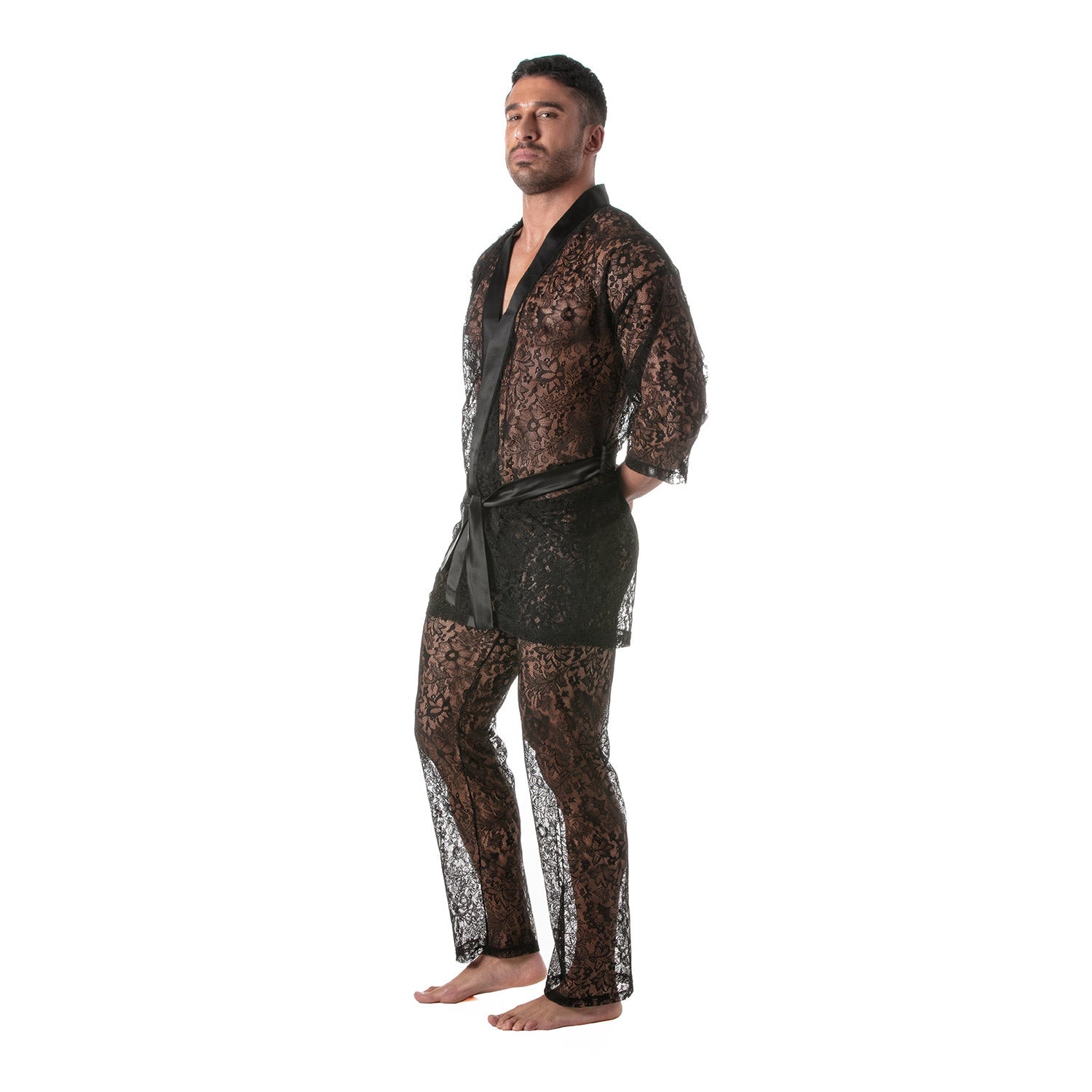 Kimono - Weste aus Spitze - TOF Paris - Shop Deutschland Noodosz