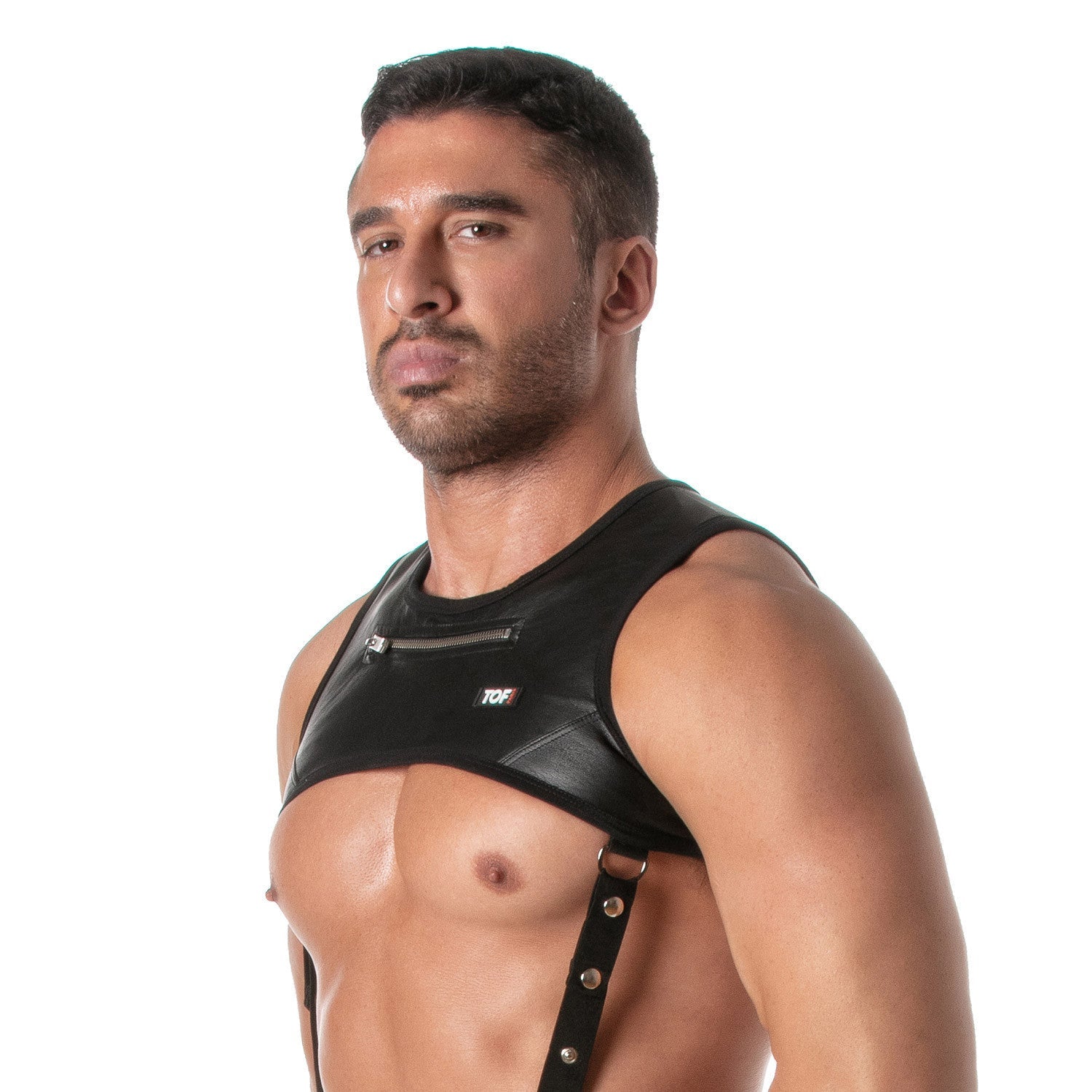 Kinky Harness mit Reißverschlusstasche - TOF Paris - Shop Deutschland Noodosz