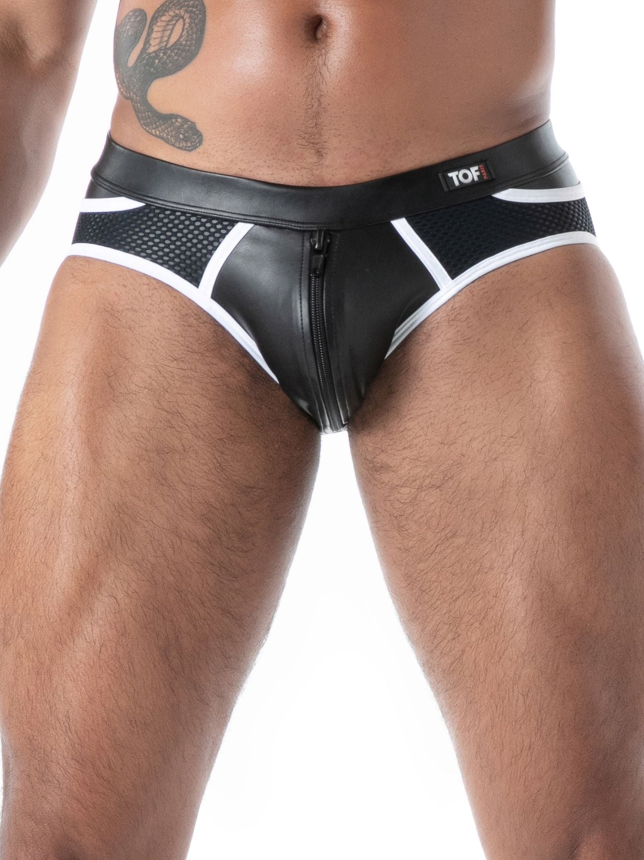Kinky – rückenfreier Slip mit Reißverschluss - TOF Paris - Shop Deutschland Noodosz