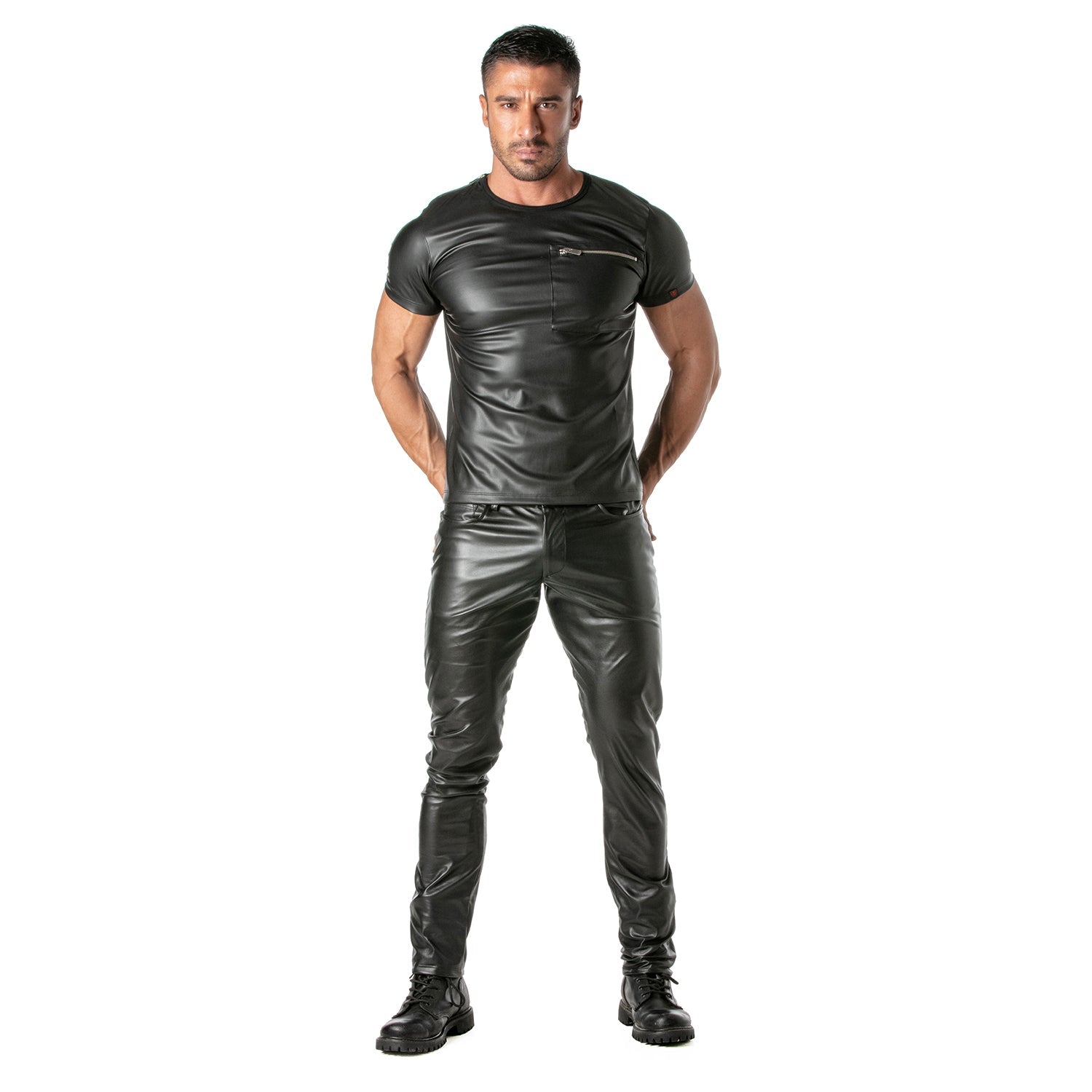 Kinky - T-Shirt mit Reißverschlusstasche für Herren - TOF Paris - Shop Deutschland Noodosz