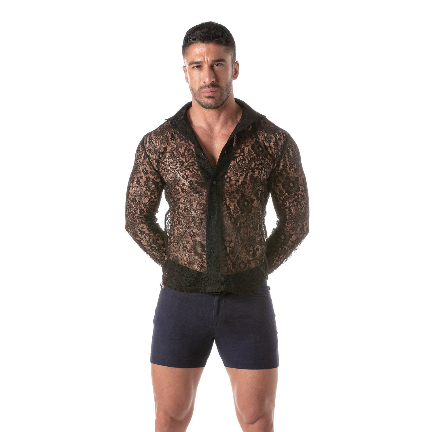 Langarmshirt aus Spitze - TOF Paris - Shop Deutschland Noodosz