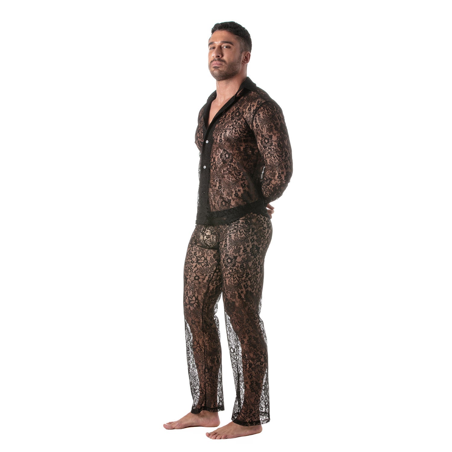 Langarmshirt aus Spitze - TOF Paris - Shop Deutschland Noodosz