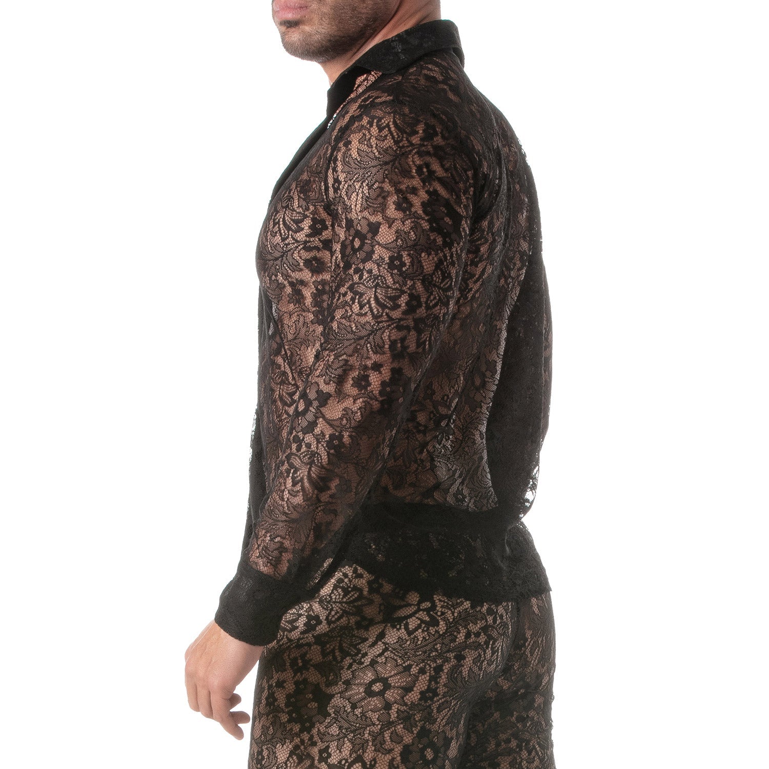 Langarmshirt aus Spitze - TOF Paris - Shop Deutschland Noodosz