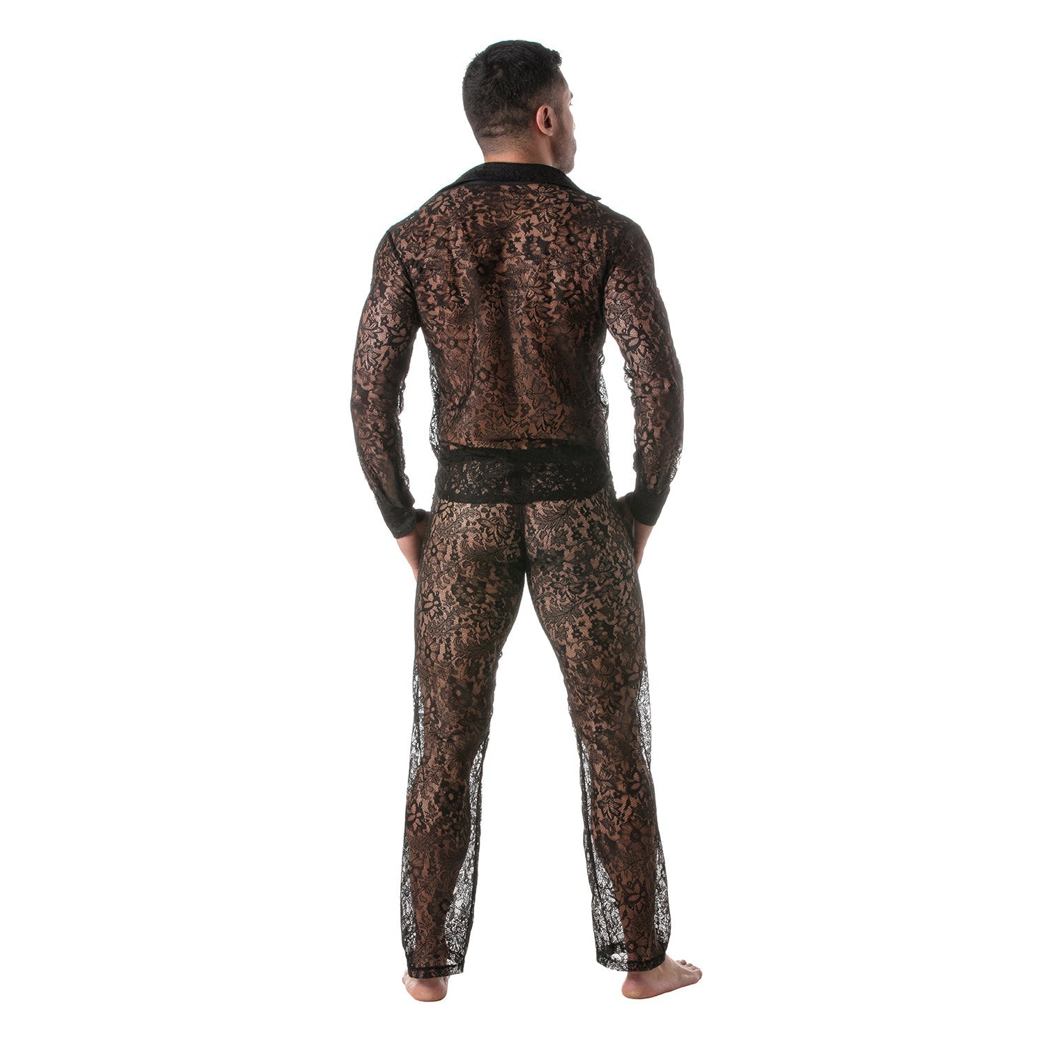 Langarmshirt aus Spitze - TOF Paris - Shop Deutschland Noodosz