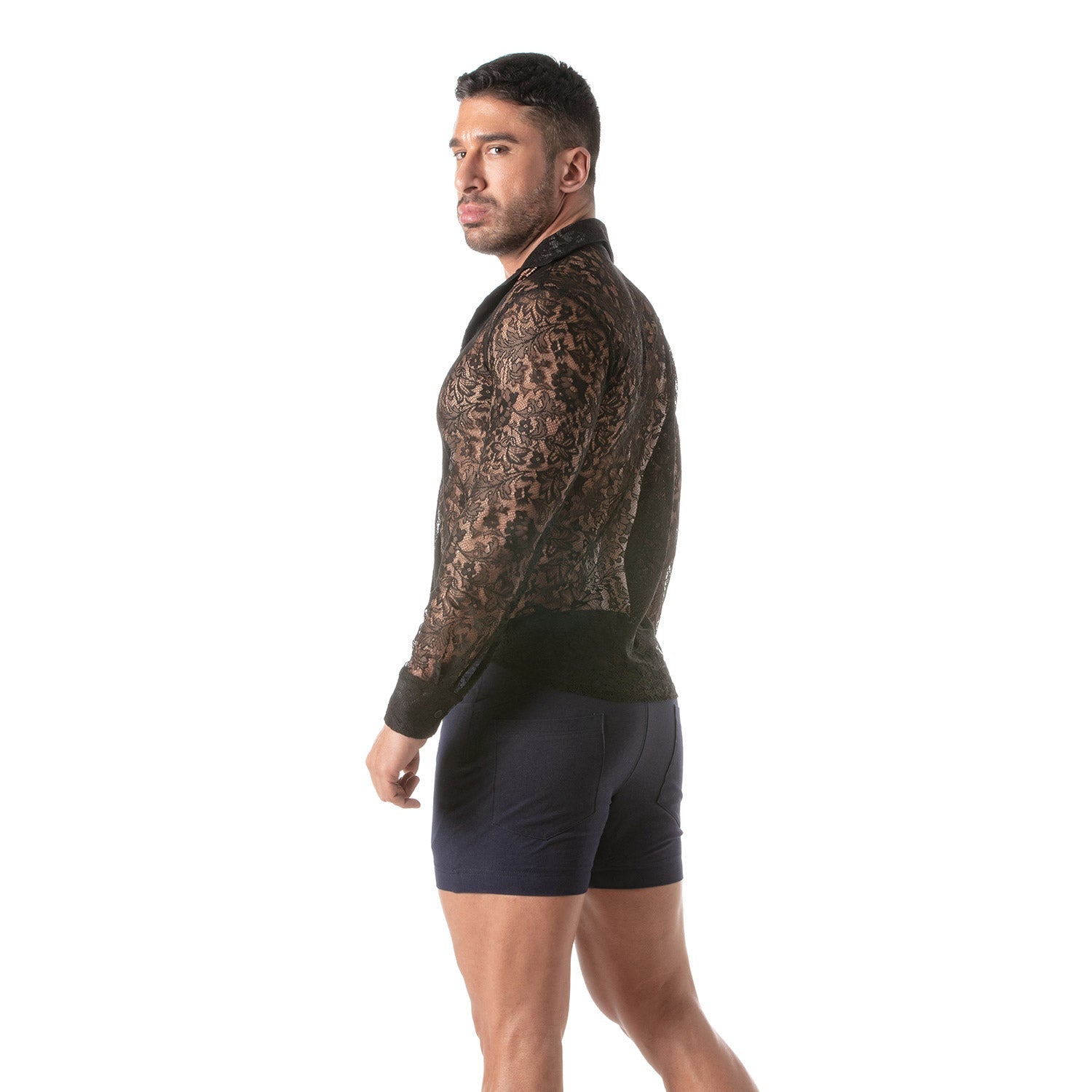 Langarmshirt aus Spitze - TOF Paris - Shop Deutschland Noodosz