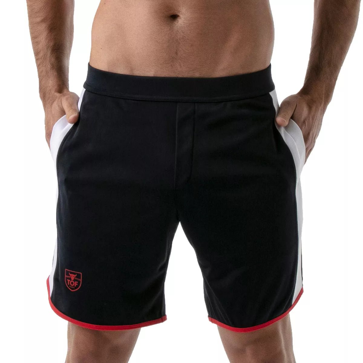 Lange Gym - Shorts – Marineblau - TOF Paris - Shop Deutschland Noodosz