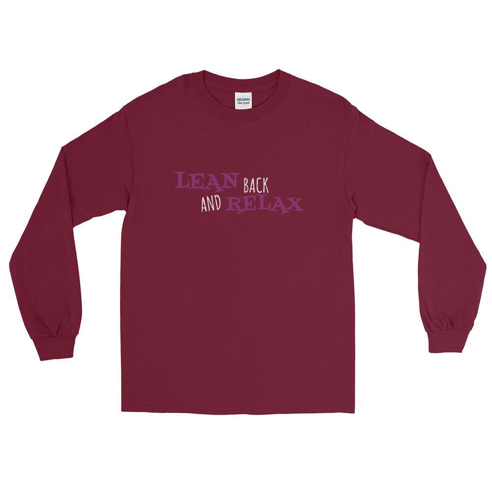 Lean Back and Relax Langarmshirt - NiZED - Shop Deutschland Noodosz