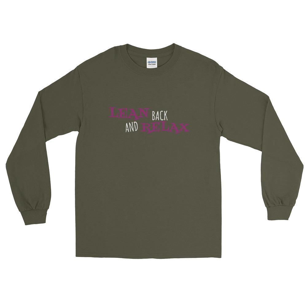 Lean Back and Relax Langarmshirt - NiZED - Shop Deutschland Noodosz