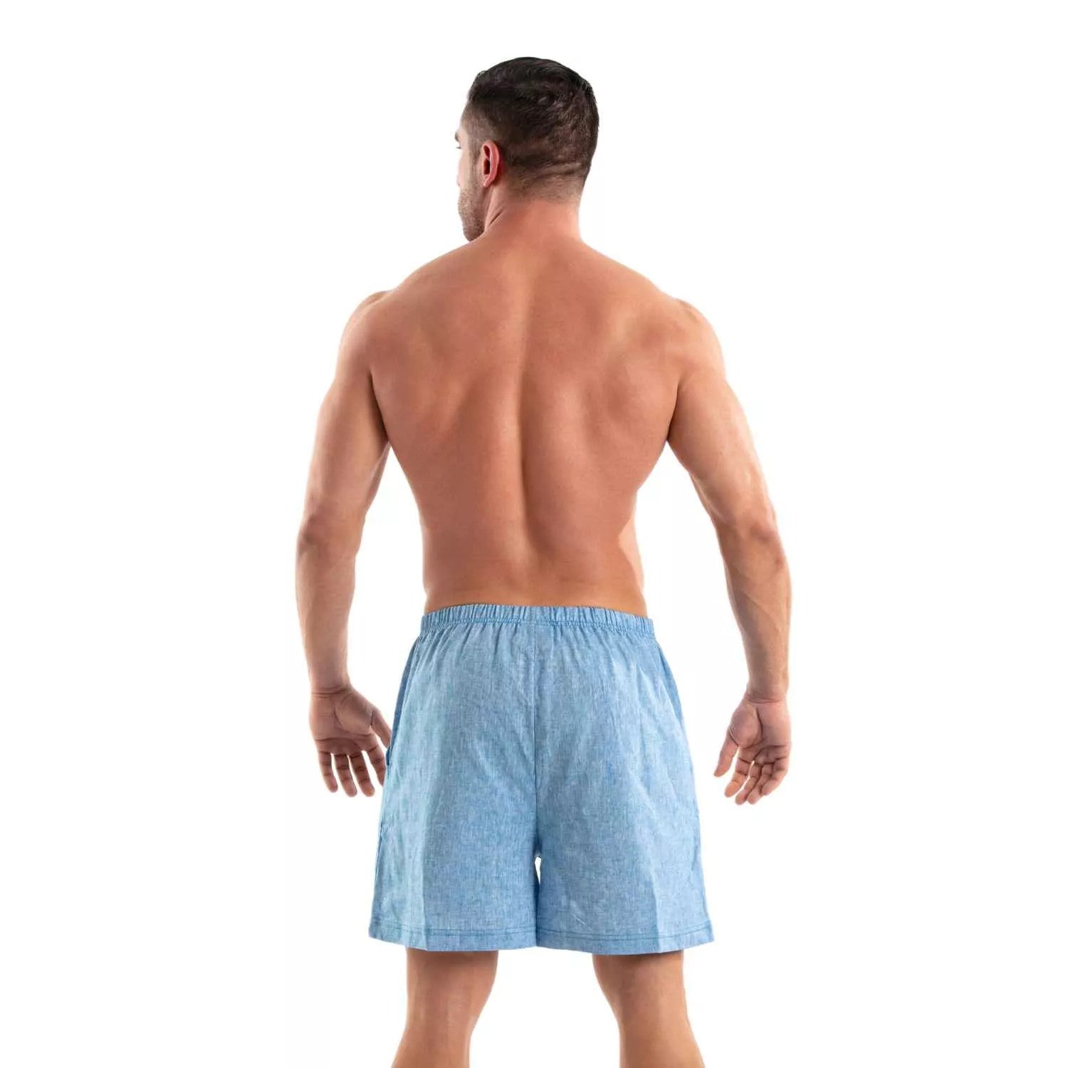 Linen Short Blue - TOF Paris - Shop Deutschland Noodosz