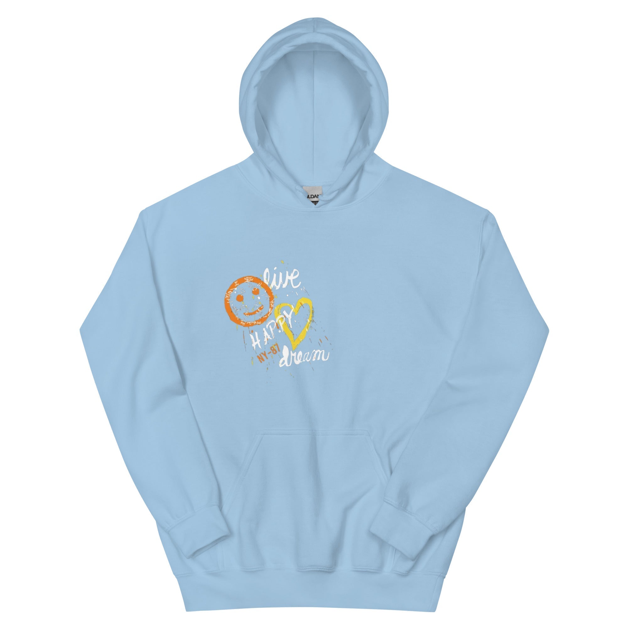 Live happy dream Kapuzenpullover - NiZED - Shop Deutschland Noodosz