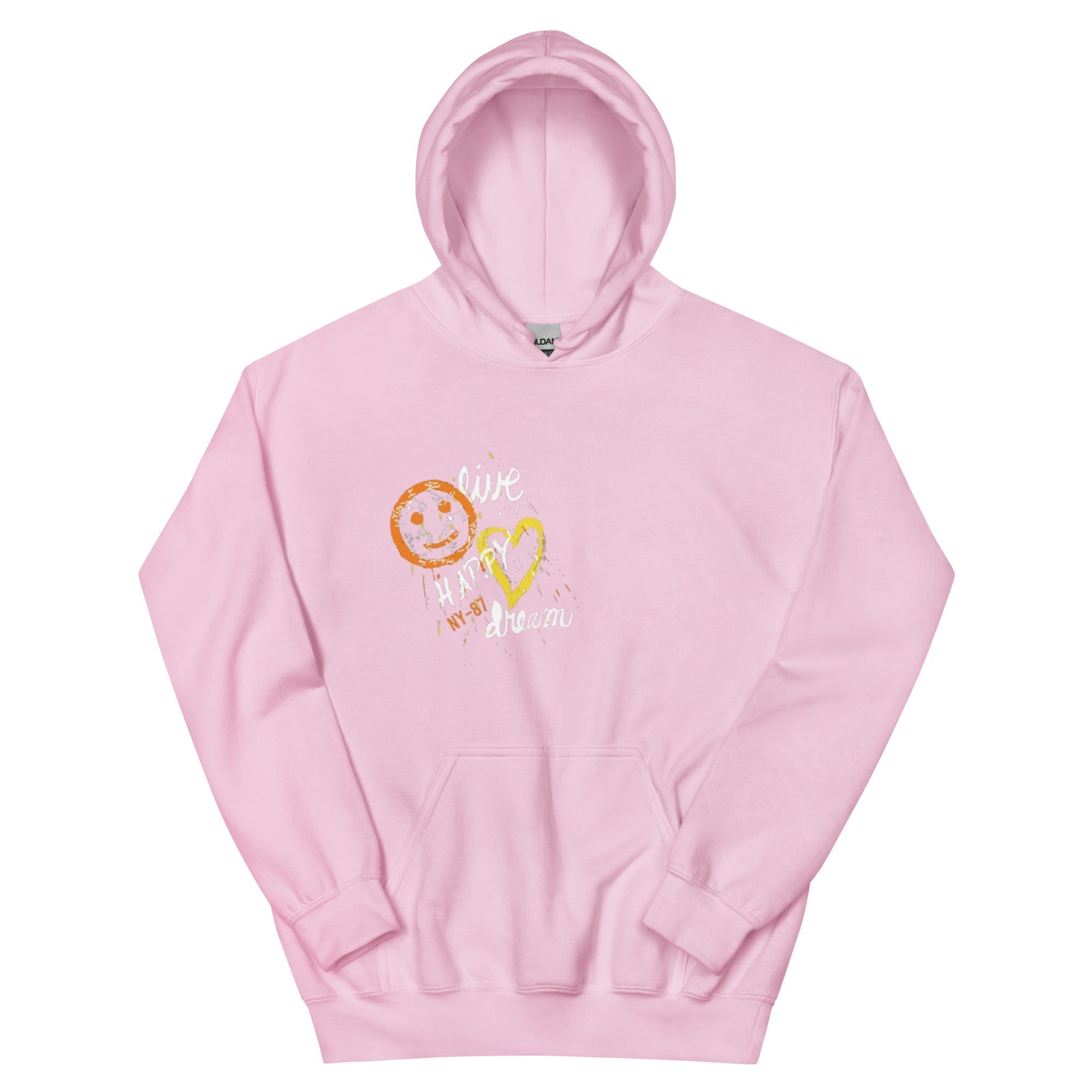 Live happy dream Kapuzenpullover - NiZED - Shop Deutschland Noodosz
