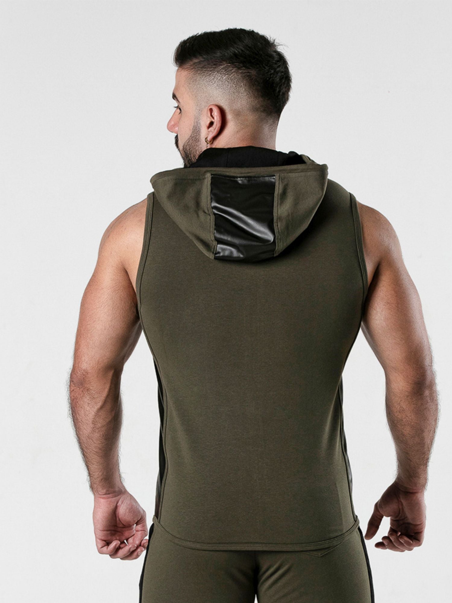 LOCKER GEAR BACKROOM SLEEVELESS HOODY - LK1054 - noodosz - Locker Gear - Kleidung & Accessoires:Herren:Herrenmode:Shirts & Hemden:T-Shirts