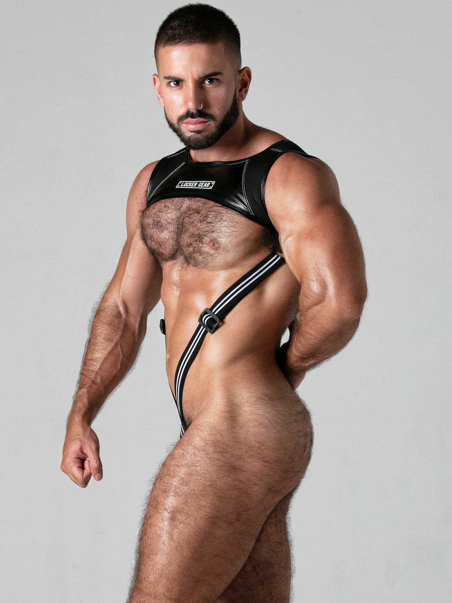 LOCKER GEAR BODY HARNESS - LK0742 - noodosz - Locker Gear - Kleidung & Accessoires:Herren:Herrenmode:Shirts & Hemden:T-Shirts