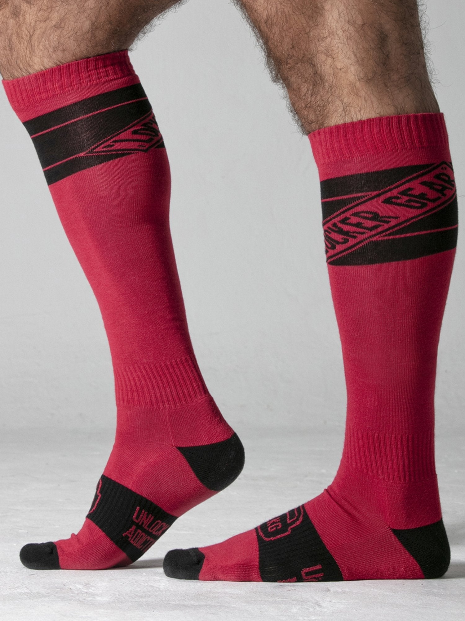 LOCKER GEAR KNEE HIGH SOCKS - LK1101 - noodosz - Locker Gear - Unterwäsche & Socken LOCKER GEAR KNEE HIGH SOCKS - LK1101 Locker Gear Unterwäsche & Socken nudosz.myshopify.com