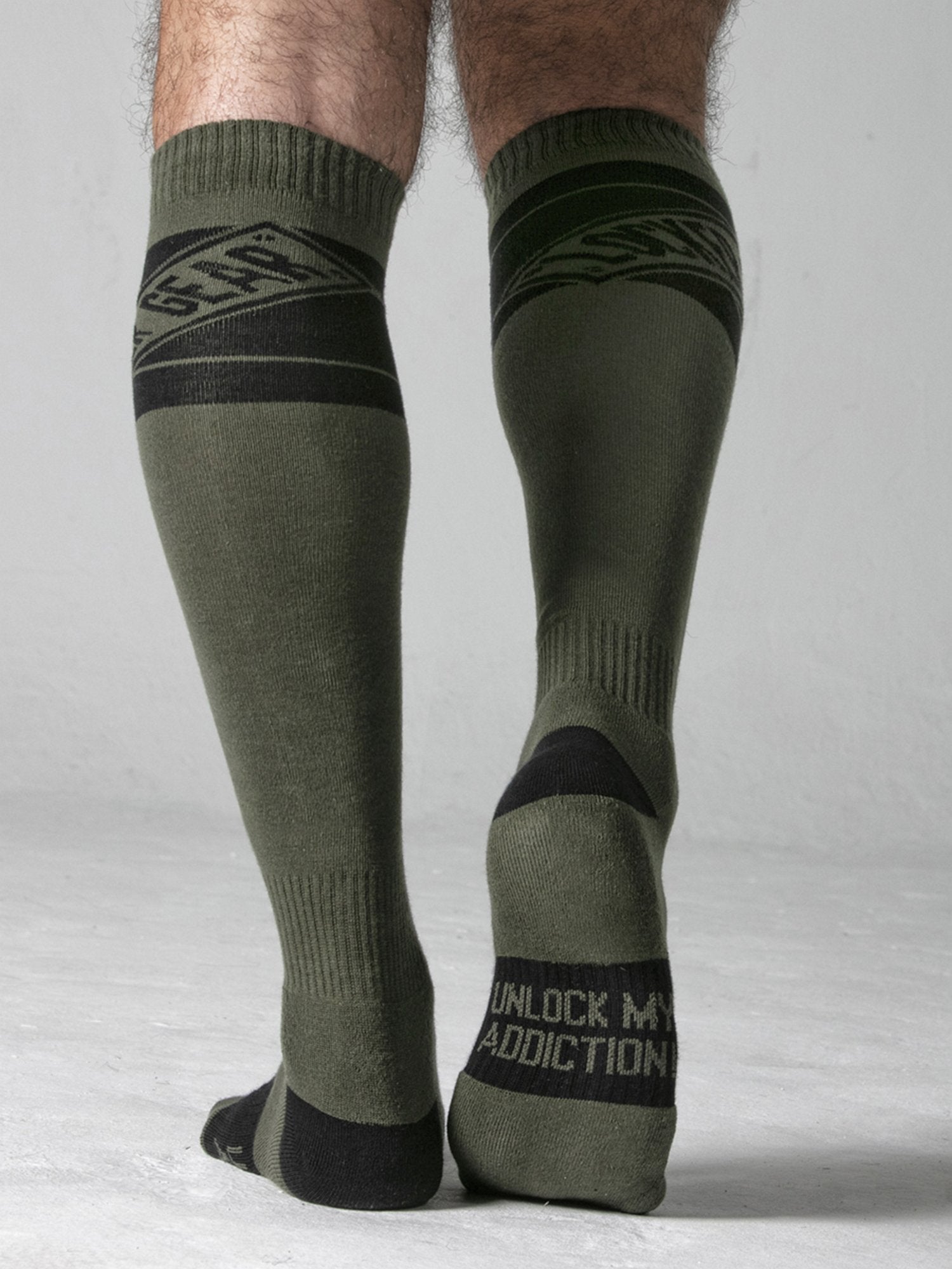 LOCKER GEAR KNEE HIGH SOCKS - LK1101 - noodosz - Locker Gear - Unterwäsche & Socken