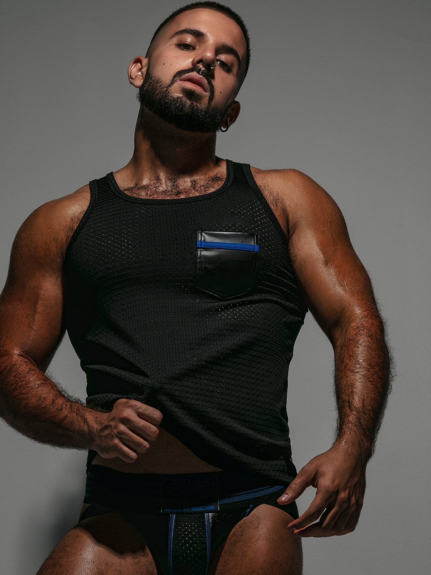 locker gear underwear LOCKER GEAR LOOK AT HARDER Tank - LK1053